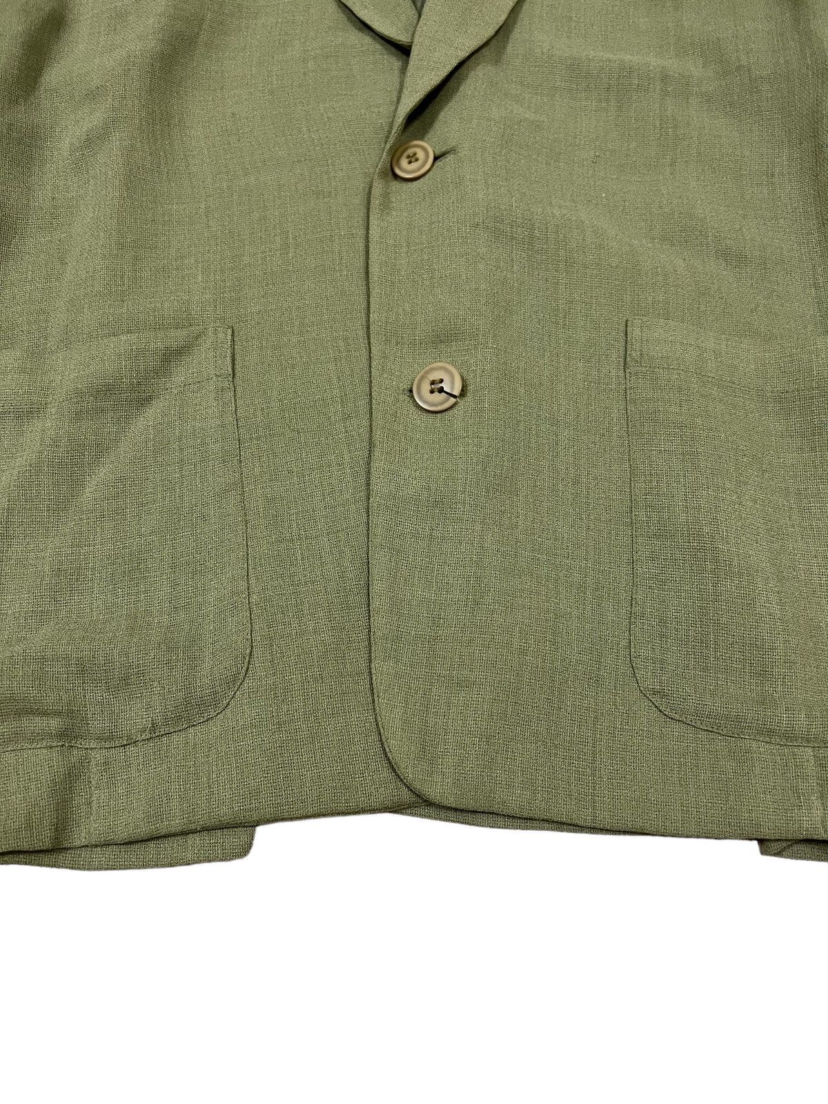 Issey Miyake × Vintage 1980s Issey Miyake Plantation Hairy Wool Minimal Jacket Size US M / EU 48-50 / 2 - 4 Thumbnail