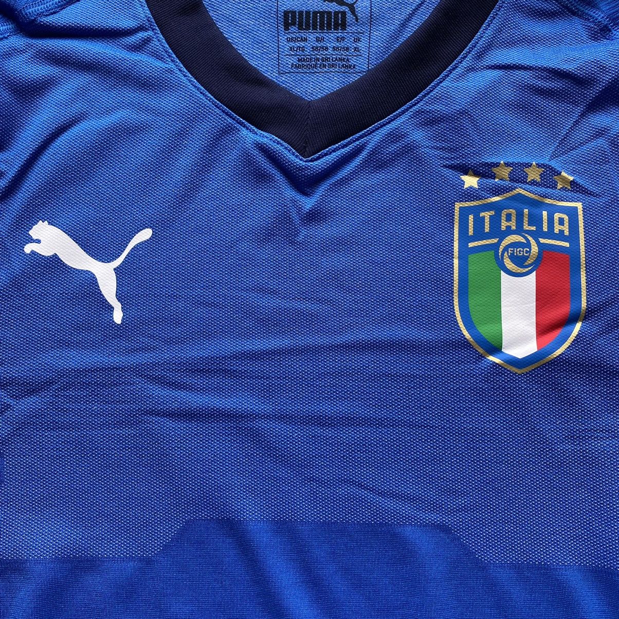 Puma New Italy National Team 2018 Home Jersey Football Soccer Size US XL / EU 56 / 4 - 3 Thumbnail