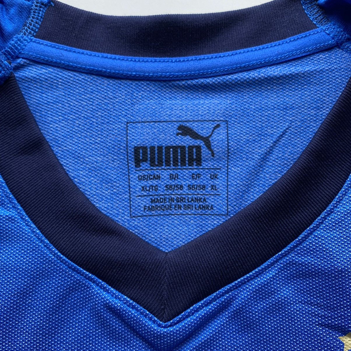 Puma New Italy National Team 2018 Home Jersey Football Soccer Size US XL / EU 56 / 4 - 4 Thumbnail