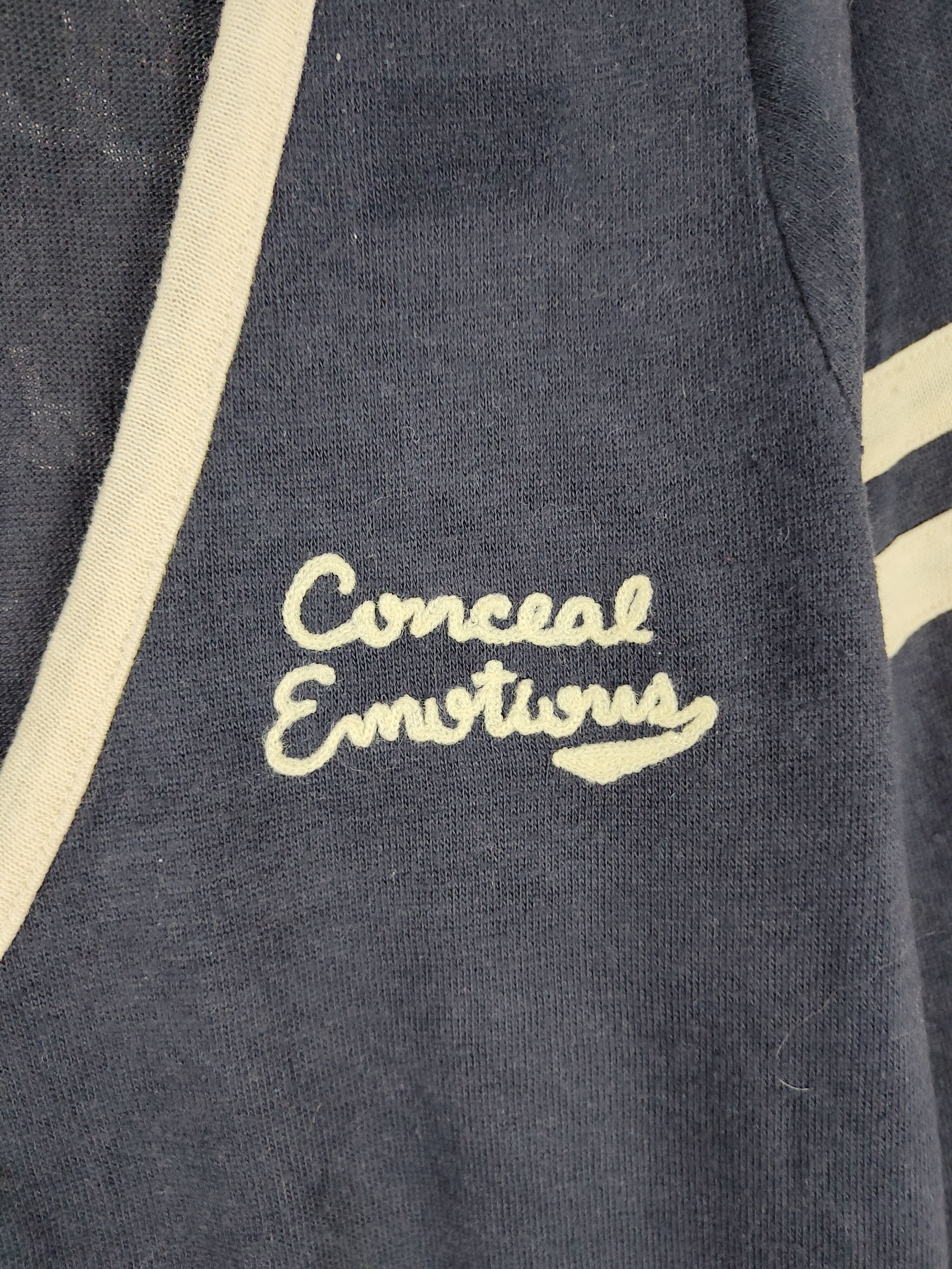 Japanese Brand Olive des Olive Dark Blue Cardigan #5770 Size M / US 6-8 / IT 42-44 - 5 Thumbnail