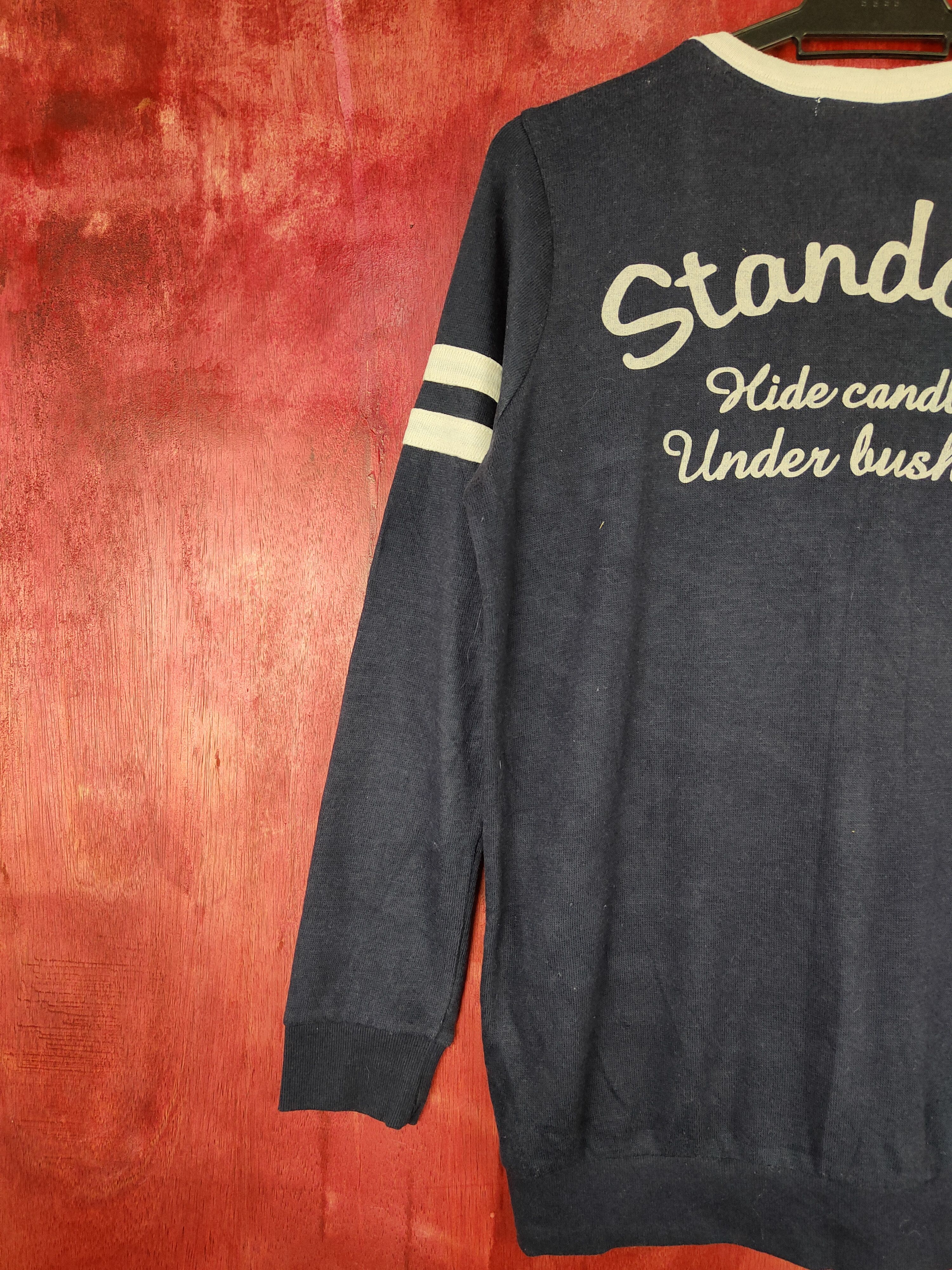 Japanese Brand Olive des Olive Dark Blue Cardigan #5770 Size M / US 6-8 / IT 42-44 - 10 Thumbnail