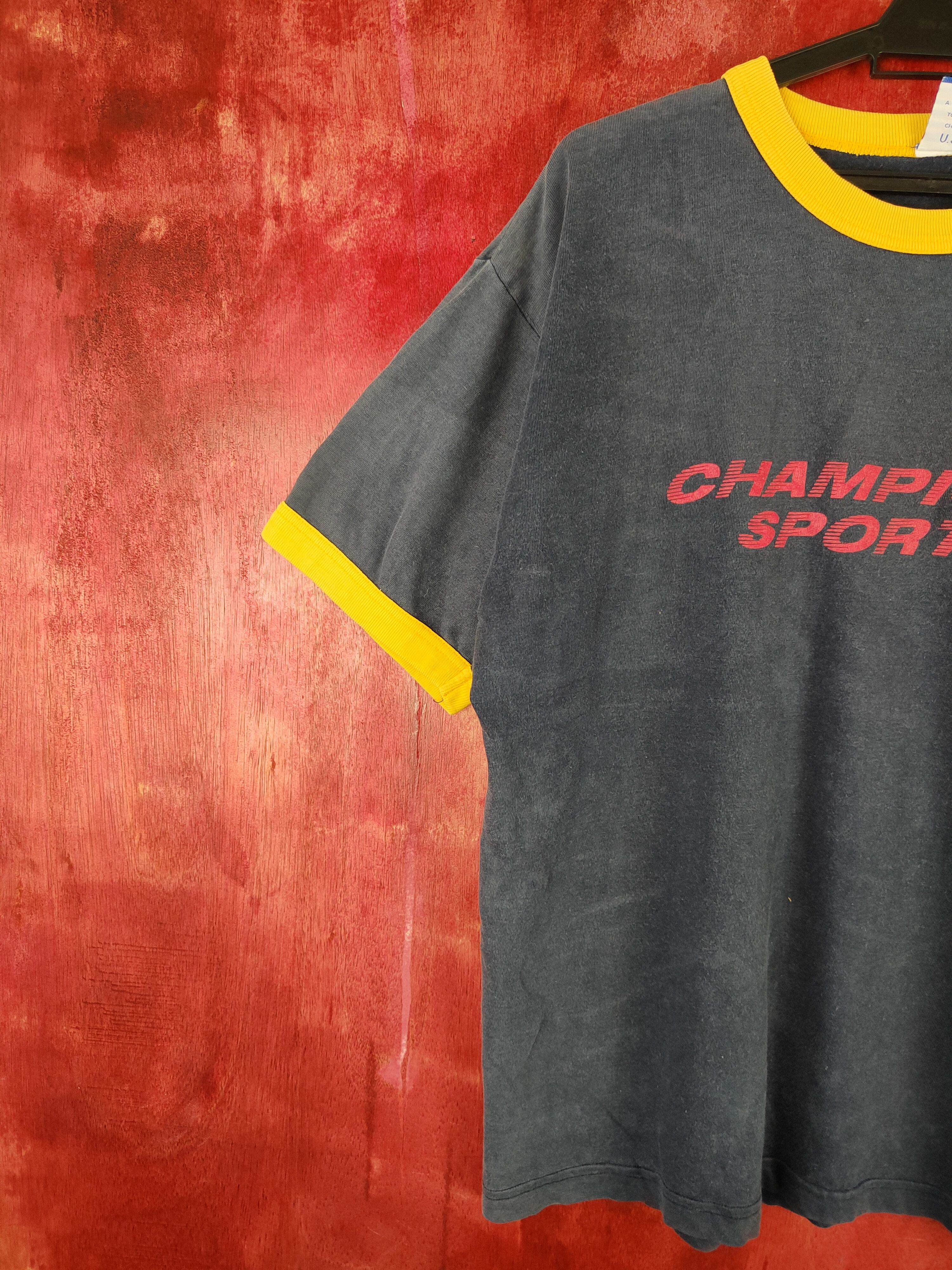 Champion × Japanese Brand × Vintage Champion Sport ring vintage #5912 Size US M / EU 48-50 / 2 - 4 Thumbnail