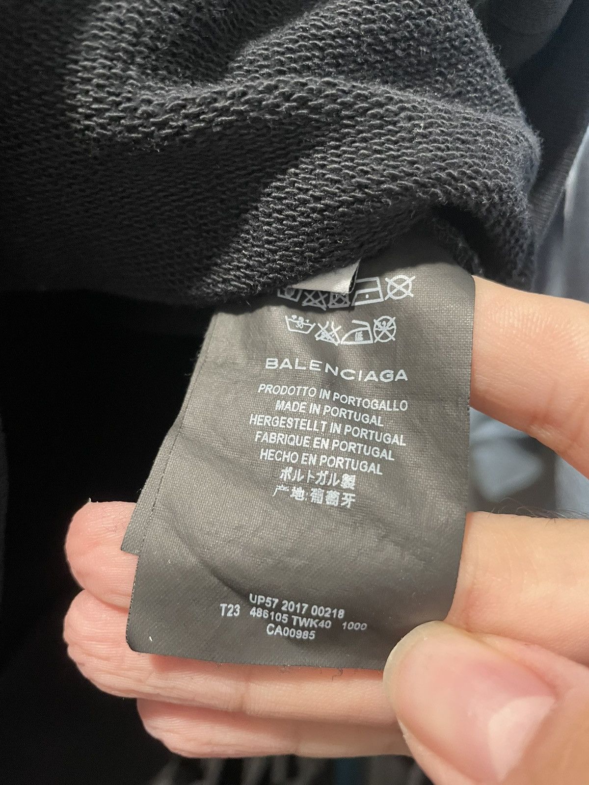 Balenciaga Balenciaga Campaign hoodie 2017 Size US XS / EU 42 / 0 - 12 Thumbnail