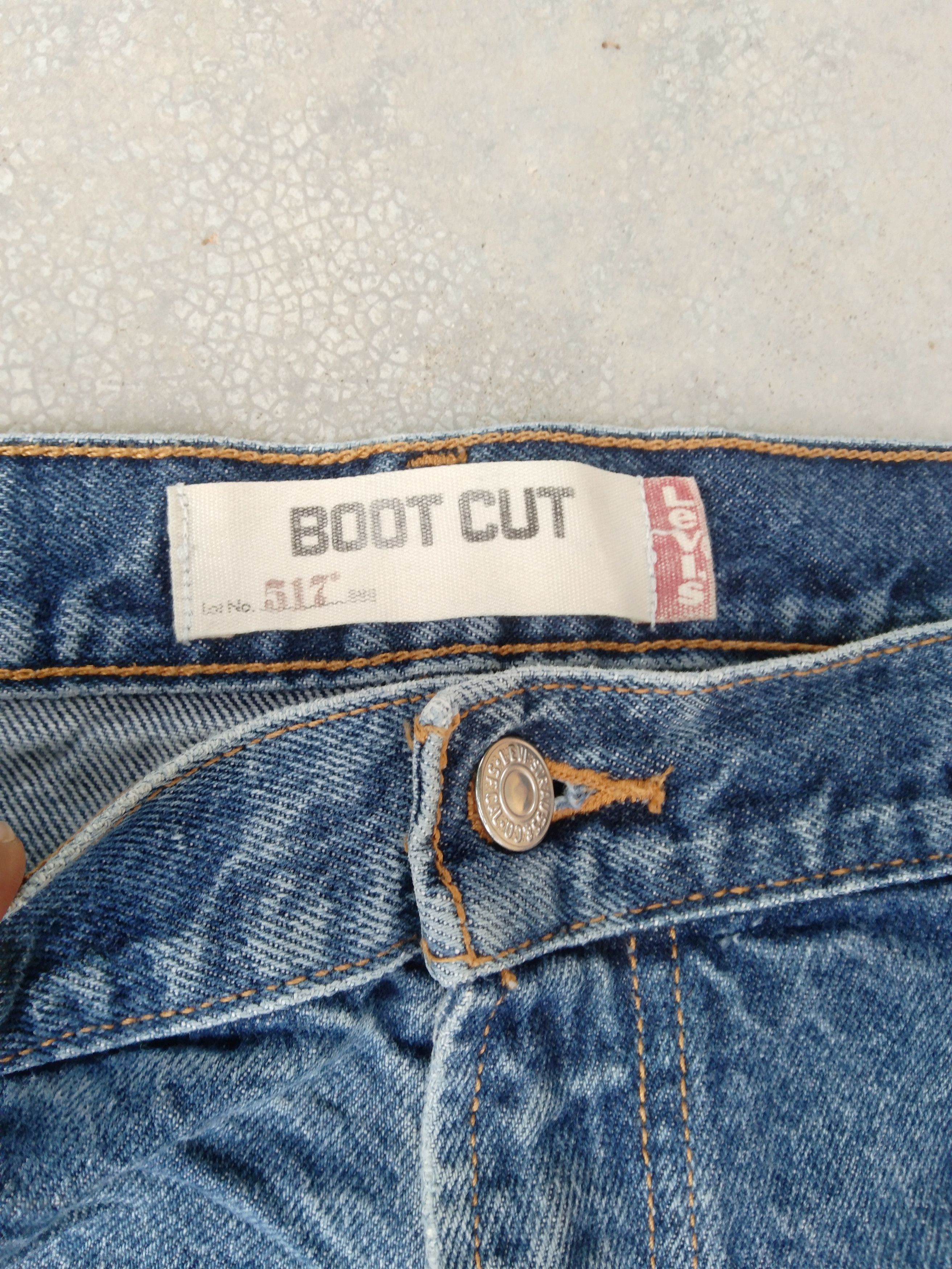 Jean × Levi's × Vintage Vintage Levis 517 Boot Cut Distressed Flared Jeans 38x31 Size US 38 / EU 54 - 7 Thumbnail