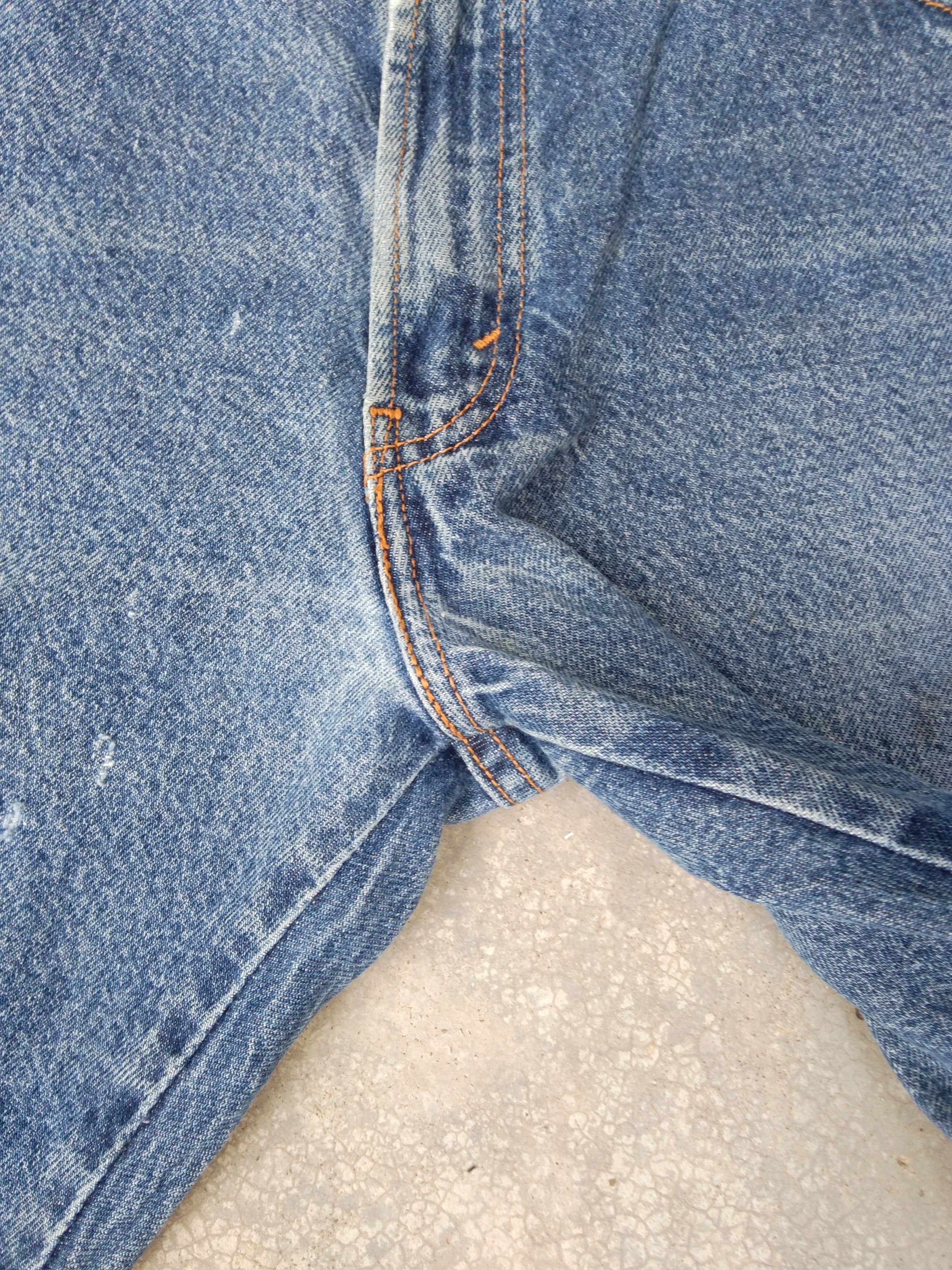 Jean × Levi's × Vintage Vintage Levis 517 Boot Cut Distressed Flared Jeans 38x31 Size US 38 / EU 54 - 6 Thumbnail