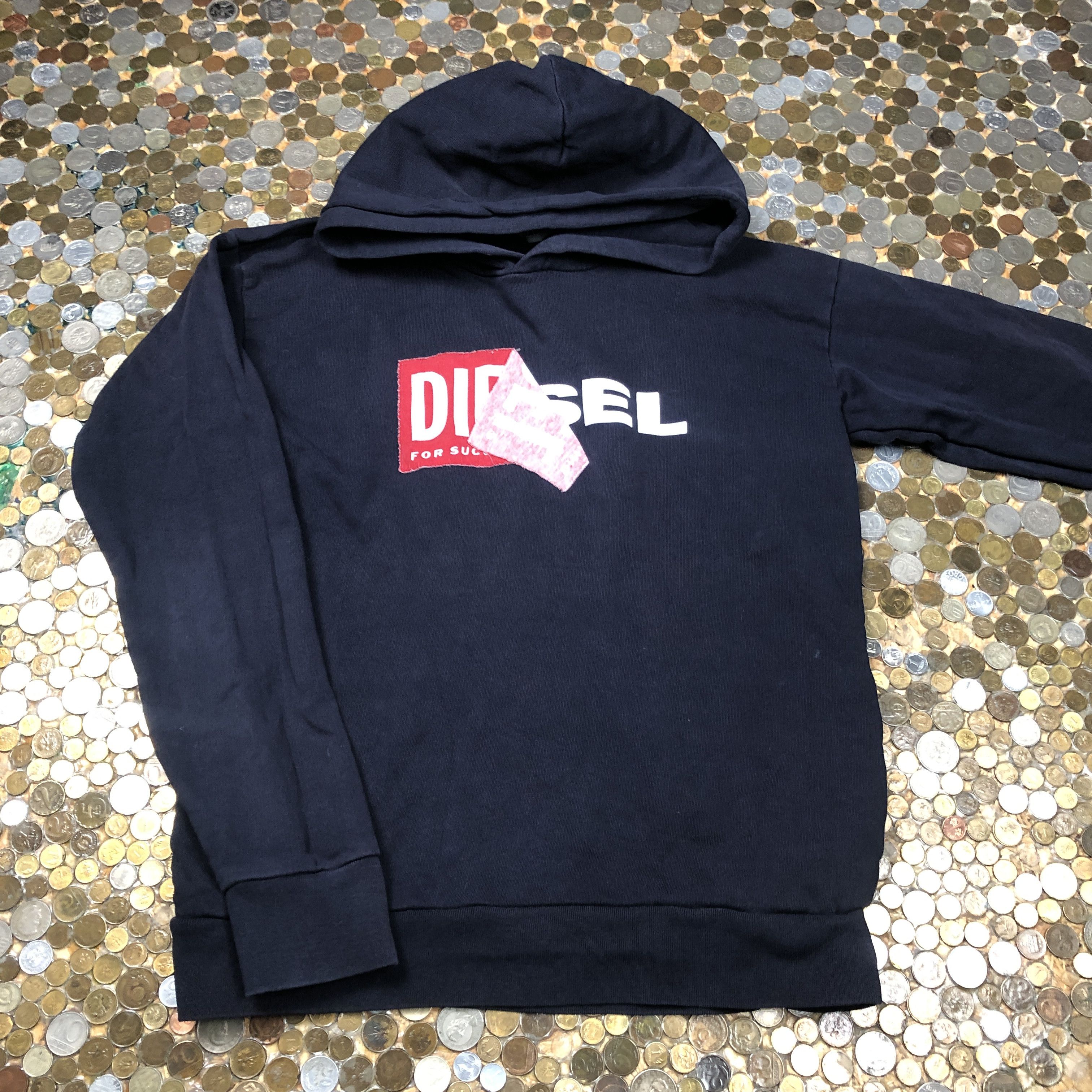 Diesel Diesel Vintage Hoodie Size US S / EU 44-46 / 1 - 1 Thumbnail