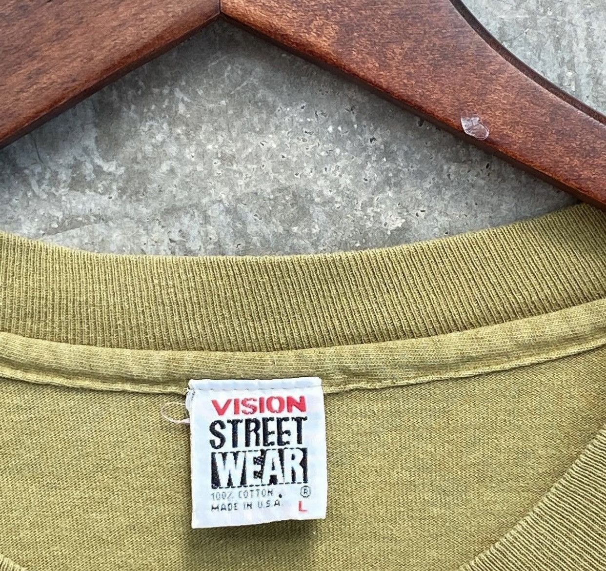 Vintage Vintage 90s Vision Street Wear Eye Drop Tee Size US L / EU 52-54 / 3 - 3 Thumbnail