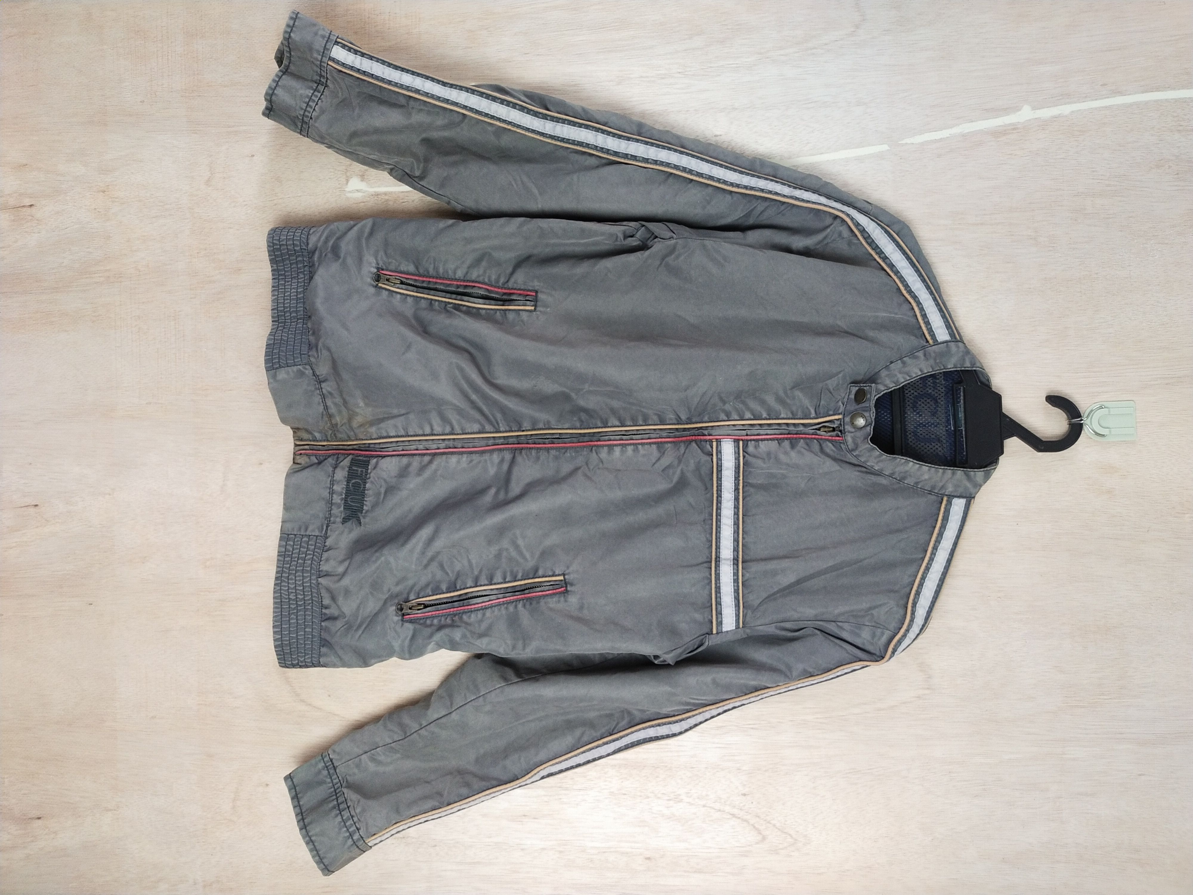 image of Fcuk Japan Gray Jacket Sweater 2885 in Grey, Men's (Size Medium)
