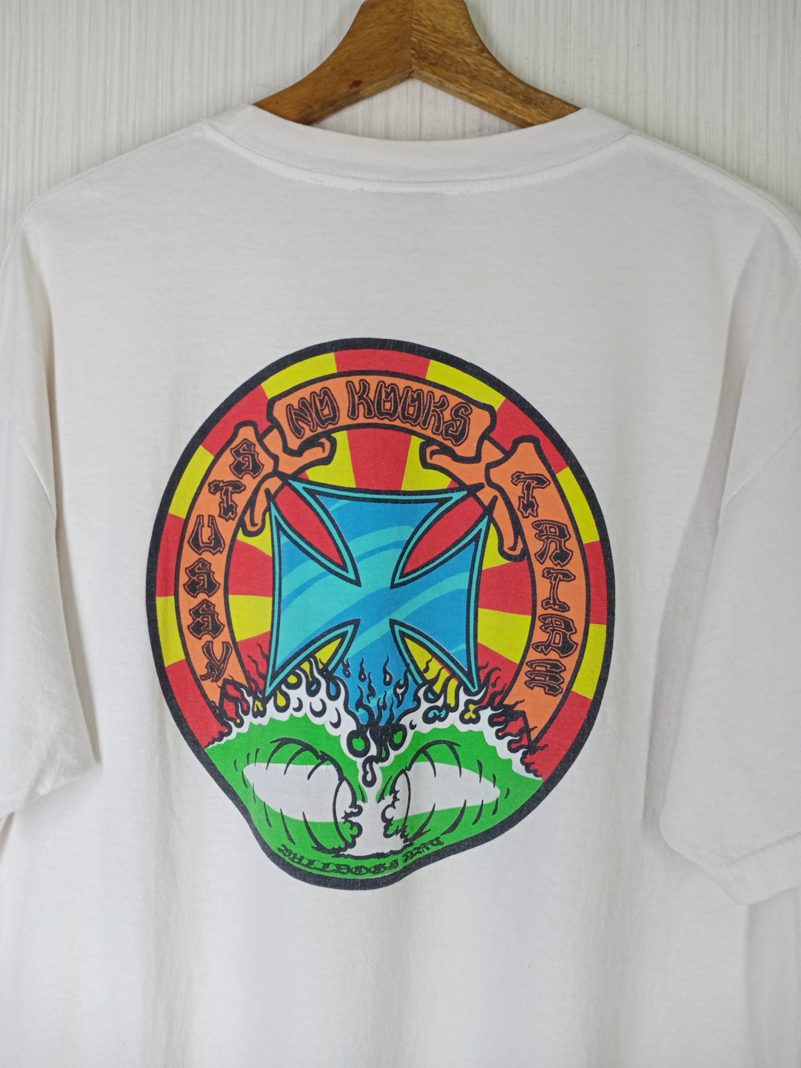 Stussy Rare Vintage Stussy X Independent Big Logo Tshirt Size US L / EU 52-54 / 3 - 6 Thumbnail