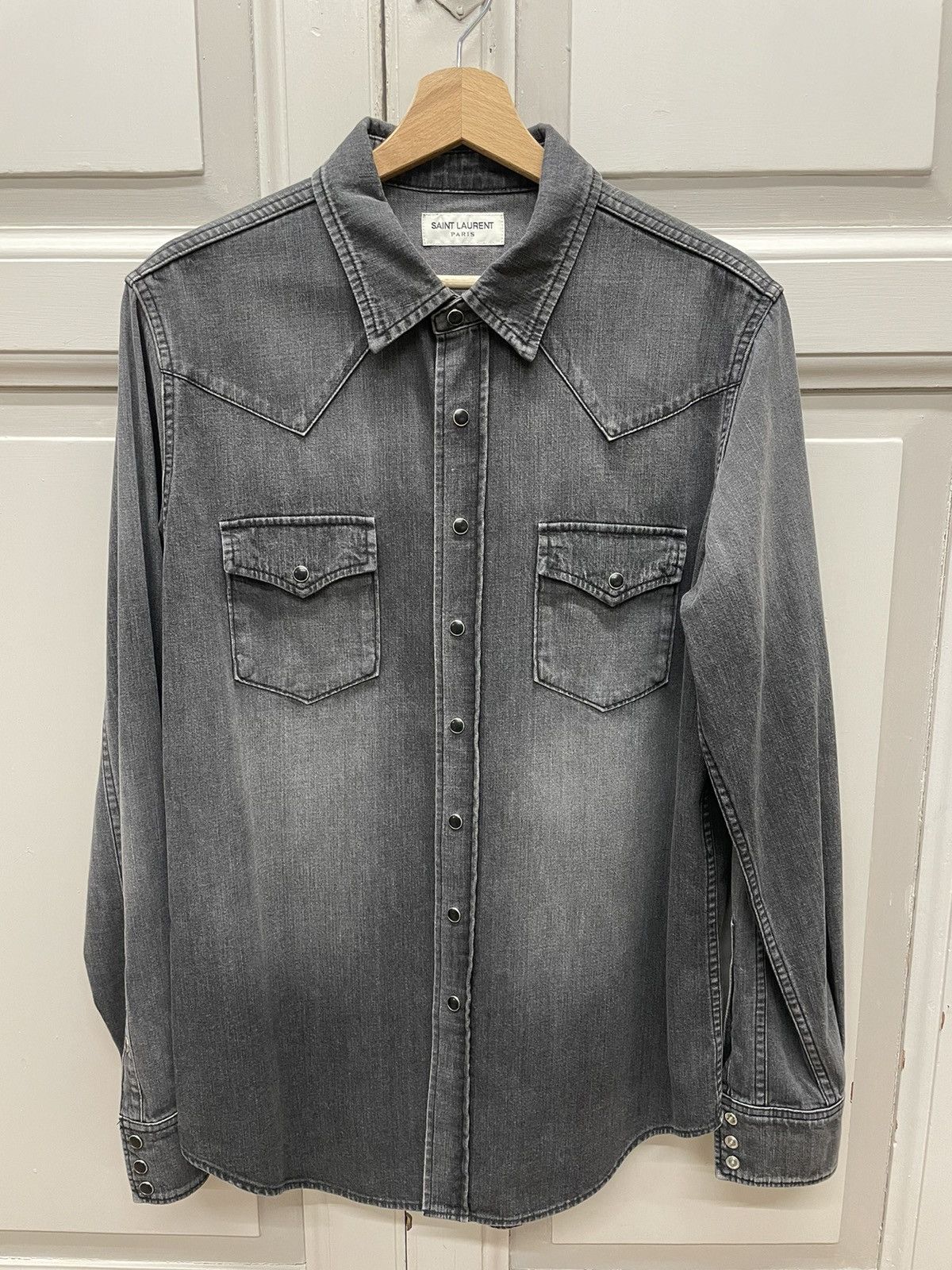 Saint Laurent Paris Saint Laurent Western Shirt Size US M / EU 48-50 / 2 - 1 Thumbnail