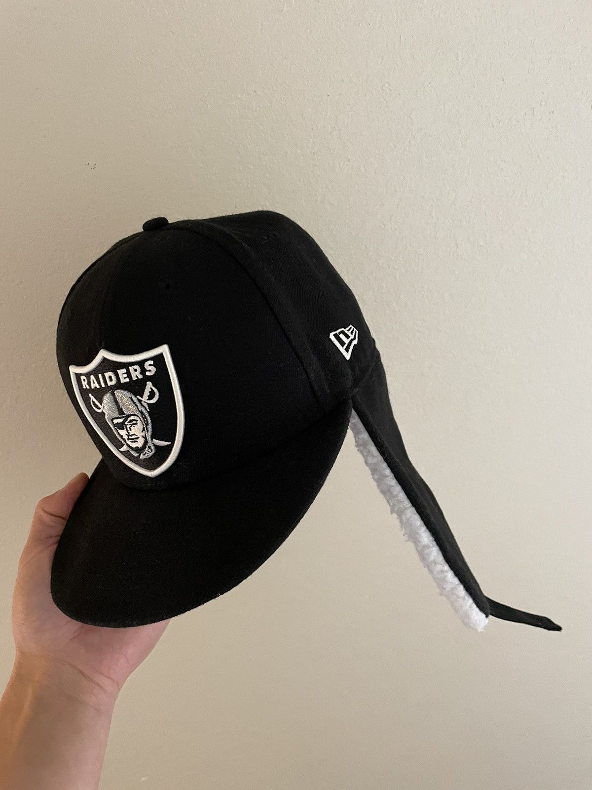 Raiders dog ear hat on sale