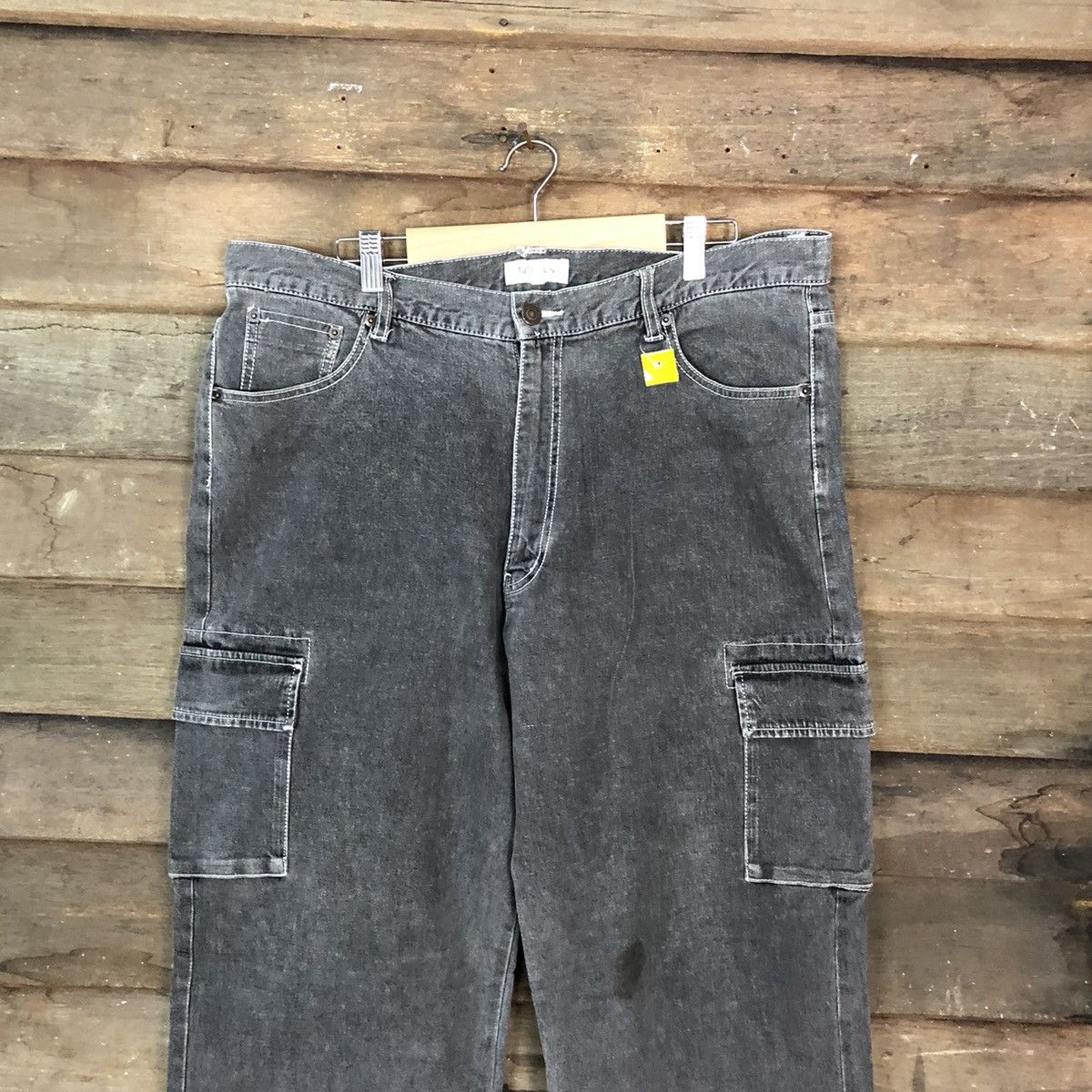 Faded Glory × Japanese Brand B.C Factory Grey multipocket Cargo Pants #3341 Size US 38 / EU 54 - 2 Thumbnail
