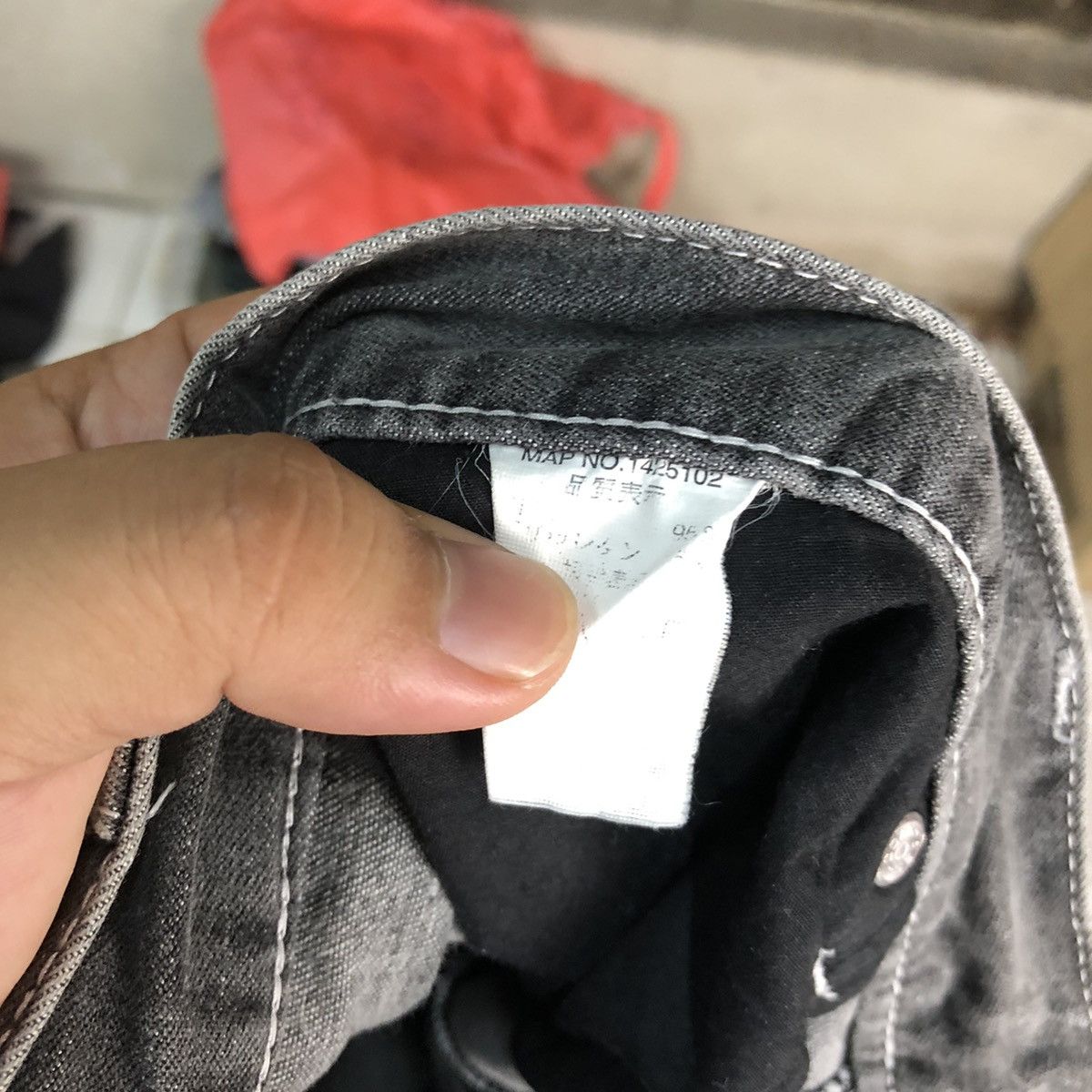 Faded Glory × Japanese Brand B.C Factory Grey multipocket Cargo Pants #3341 Size US 38 / EU 54 - 18 Thumbnail