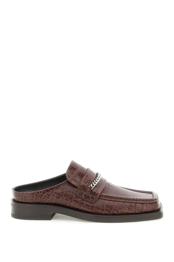 image of Martine Rose Mules In Brown Shoes, Men's (Size 7)