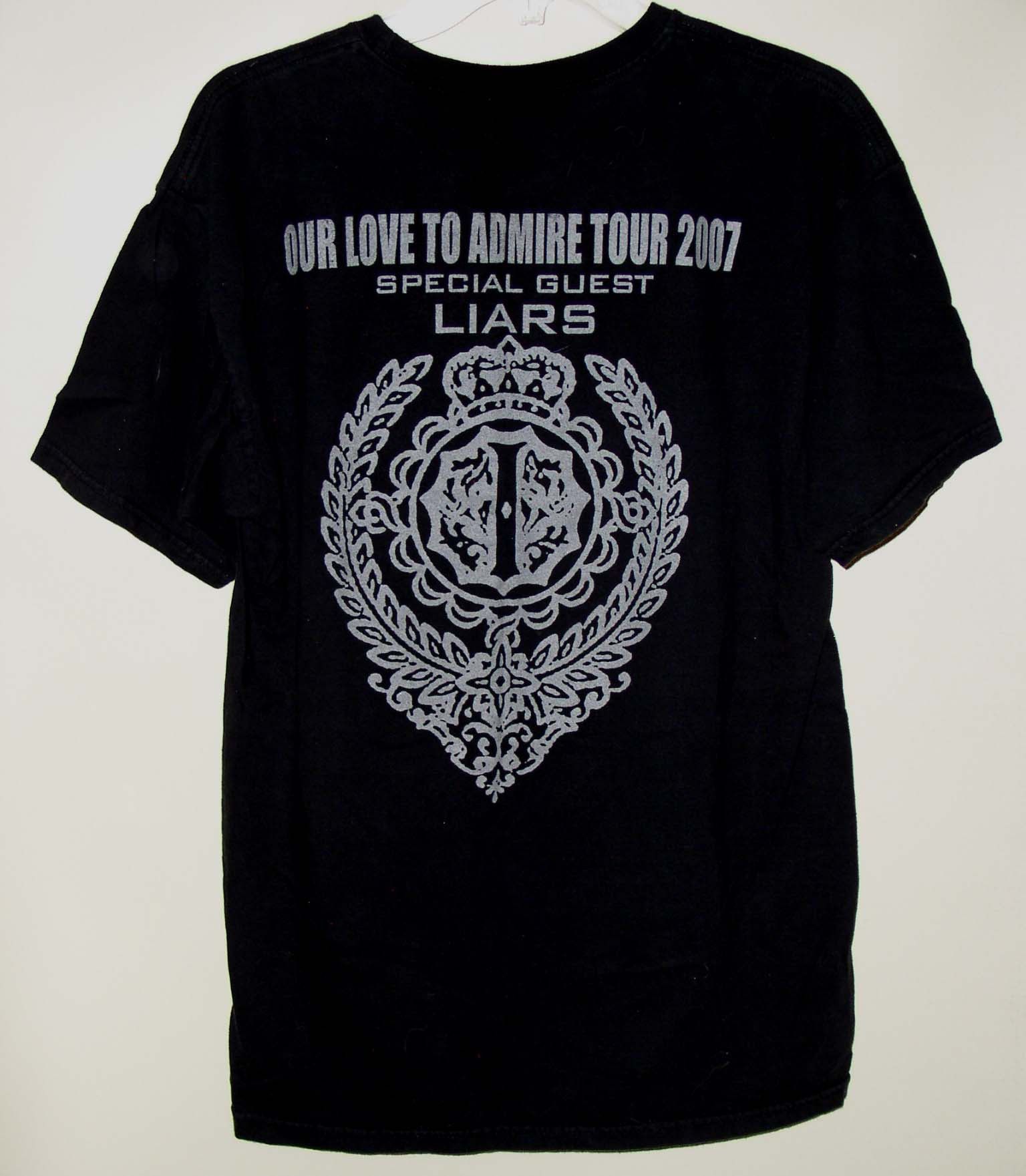 Alstyle Interpol Concert Shirt Vintage 2007 Our Love To Admire Liars Size US L / EU 52-54 / 3 - 2 Thumbnail