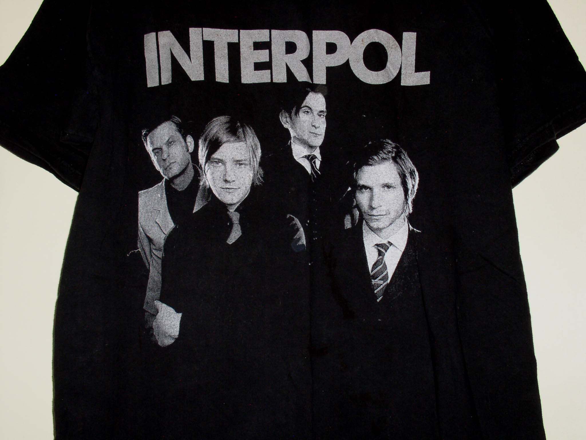 Alstyle Interpol Concert Shirt Vintage 2007 Our Love To Admire Liars Size US L / EU 52-54 / 3 - 3 Thumbnail