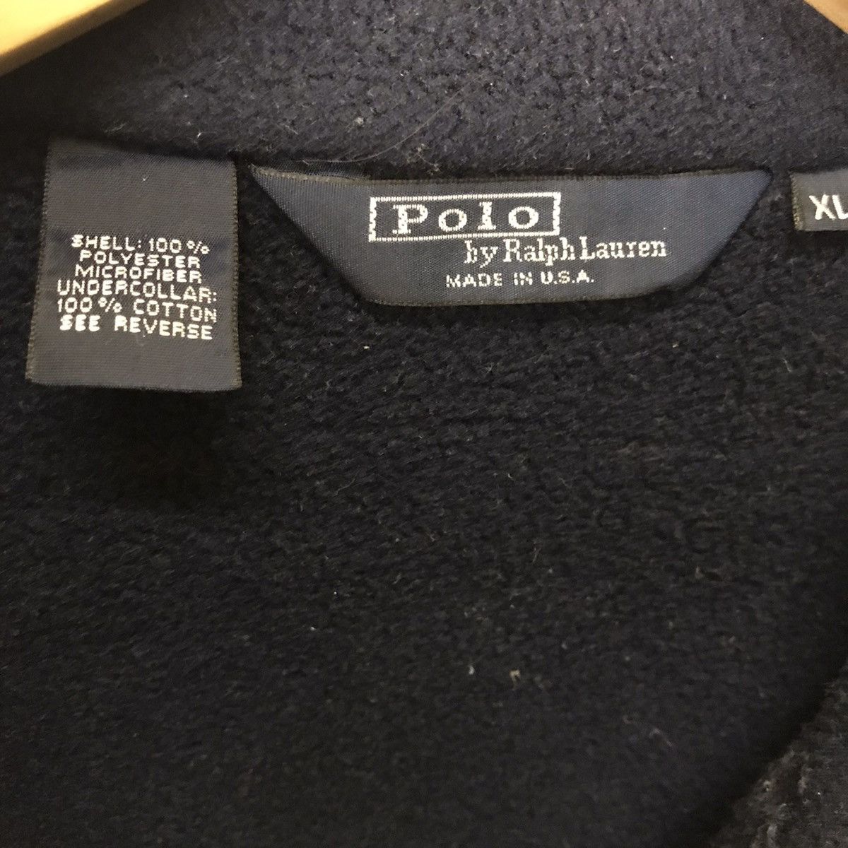 Polo Ralph Lauren Vintage polo ralph lauren fleece zipper jacket made in usa Size US XL / EU 56 / 4 - 9 Thumbnail