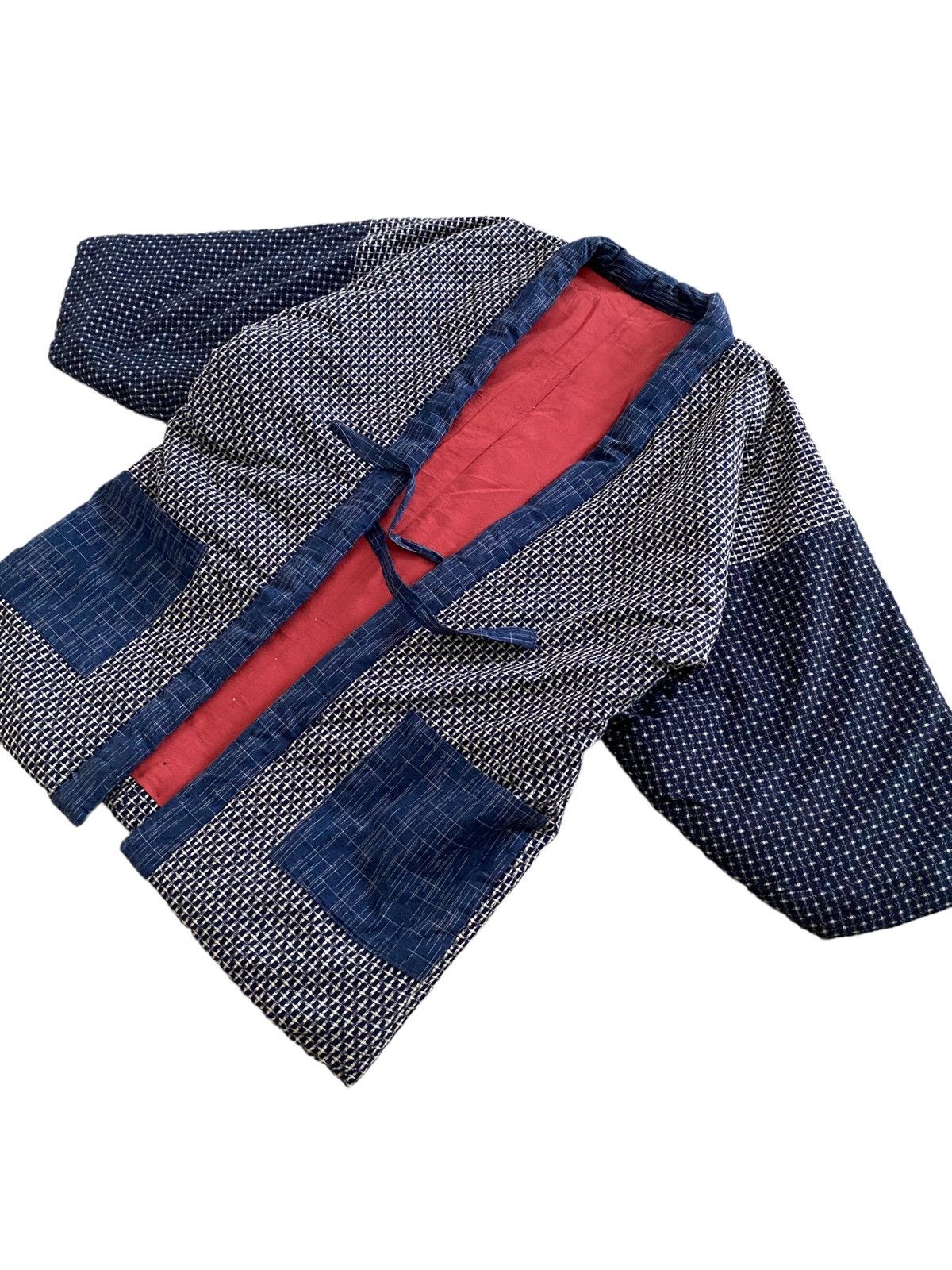 Blue Blue Japan × Japanese Brand × Vintage Vintage BORO pachwork kimono Sashiko style kapital visvim Size US L / EU 52-54 / 3 - 11 Thumbnail