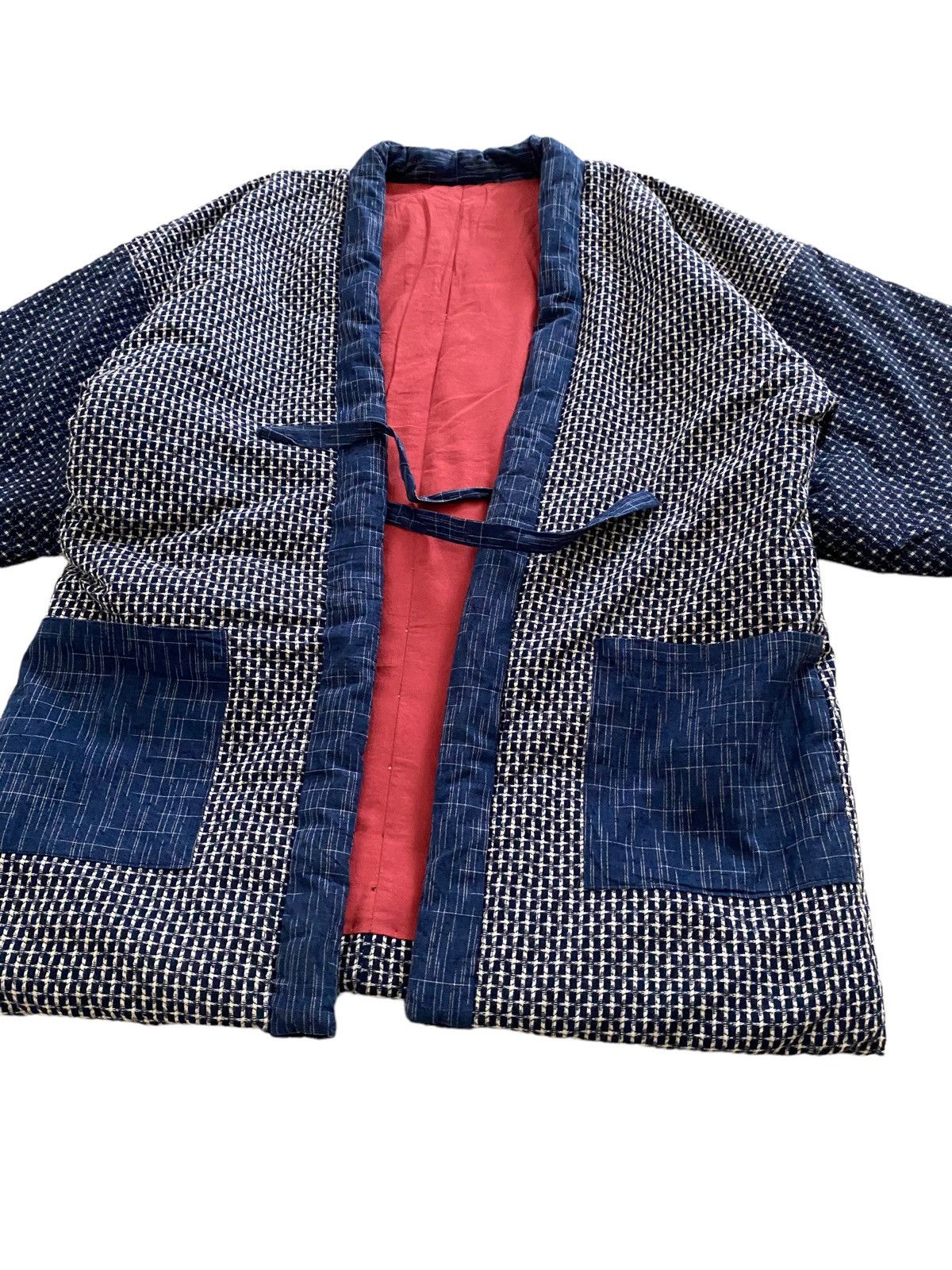 Blue Blue Japan × Japanese Brand × Vintage Vintage BORO pachwork kimono Sashiko style kapital visvim Size US L / EU 52-54 / 3 - 8 Thumbnail