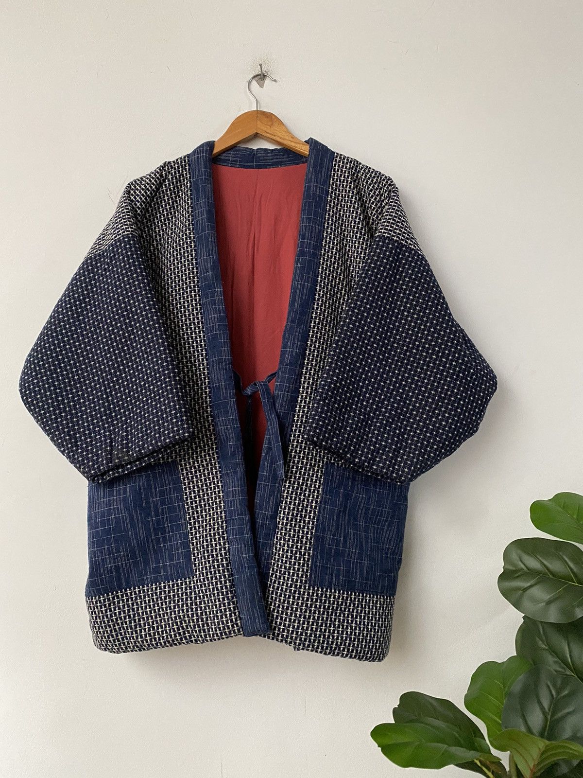 Blue Blue Japan × Japanese Brand × Vintage Vintage BORO pachwork kimono Sashiko style kapital visvim Size US L / EU 52-54 / 3 - 2 Thumbnail