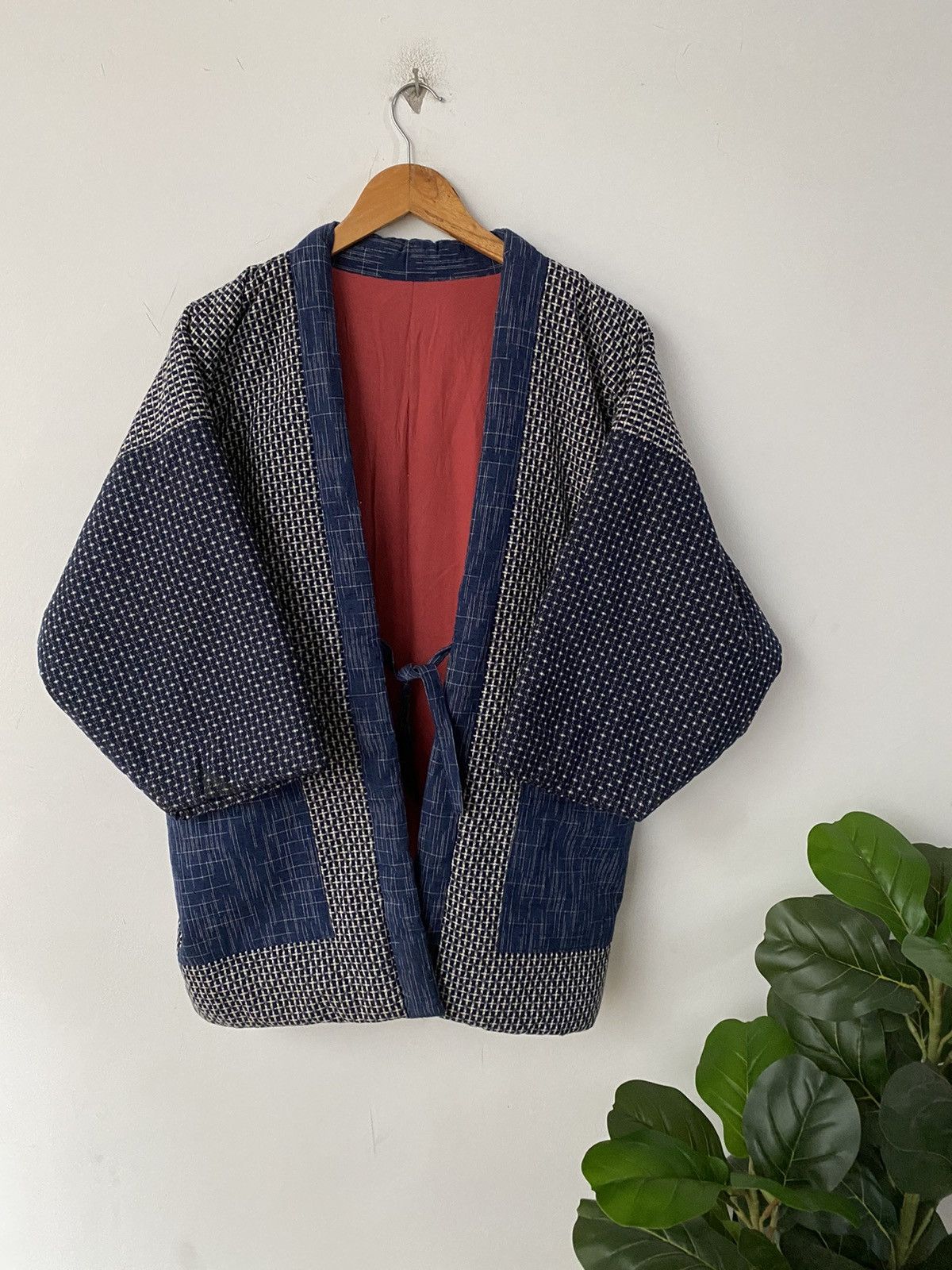 Blue Blue Japan × Japanese Brand × Vintage Vintage BORO pachwork kimono Sashiko style kapital visvim Size US L / EU 52-54 / 3 - 4 Thumbnail