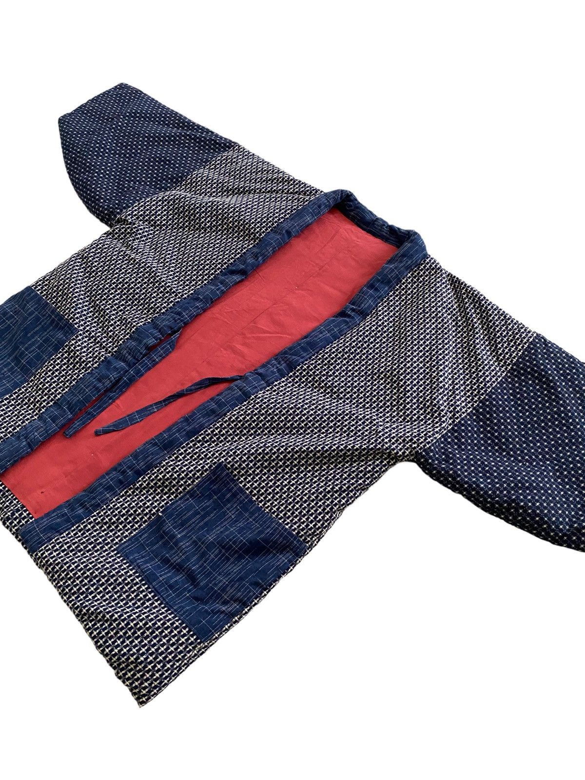 Blue Blue Japan × Japanese Brand × Vintage Vintage BORO pachwork kimono Sashiko style kapital visvim Size US L / EU 52-54 / 3 - 7 Thumbnail