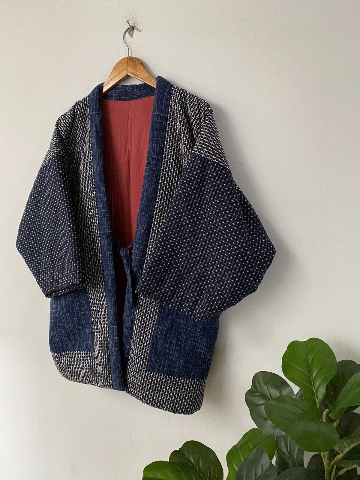 Blue Blue Japan × Japanese Brand × Vintage Vintage BORO pachwork kimono Sashiko style kapital visvim Size US L / EU 52-54 / 3 - 1 Thumbnail