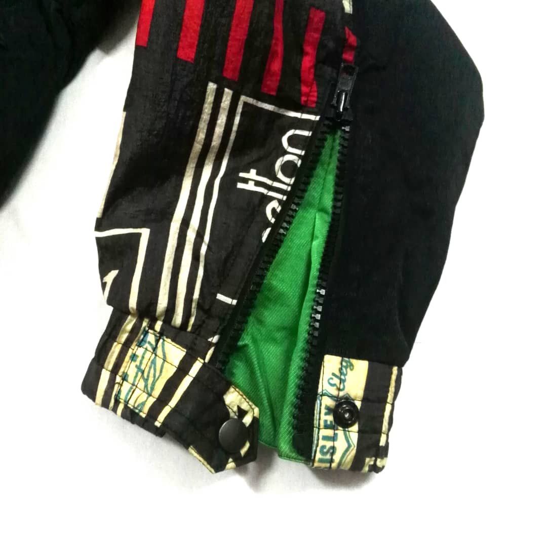 Benetton Vintage Benetton Formula 1 fullprint zipper jacket Size US M / EU 48-50 / 2 - 5 Thumbnail