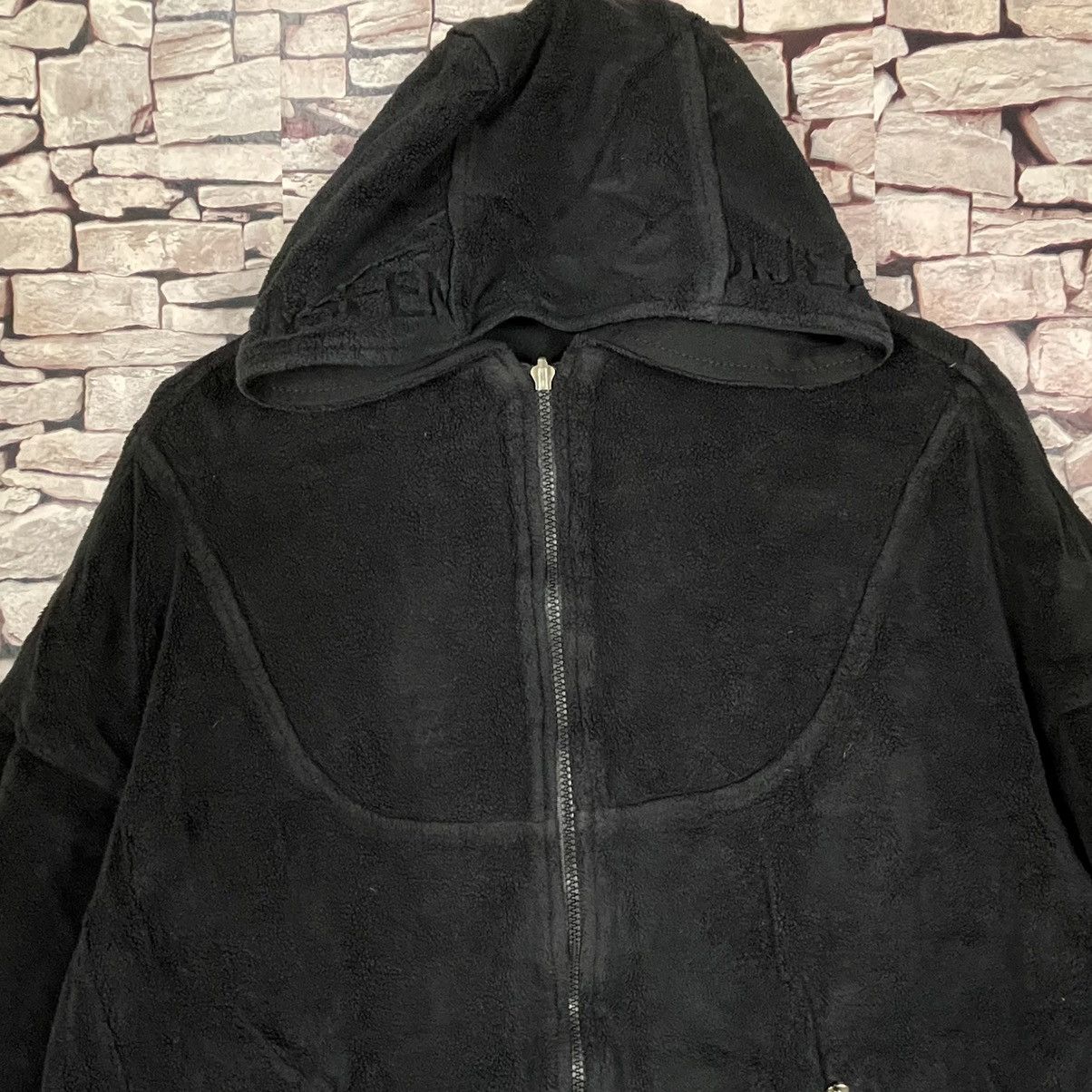Fendi vintage fendi revesible hoodie jacket fleece Size US XL / EU 56 / 4 - 4 Thumbnail
