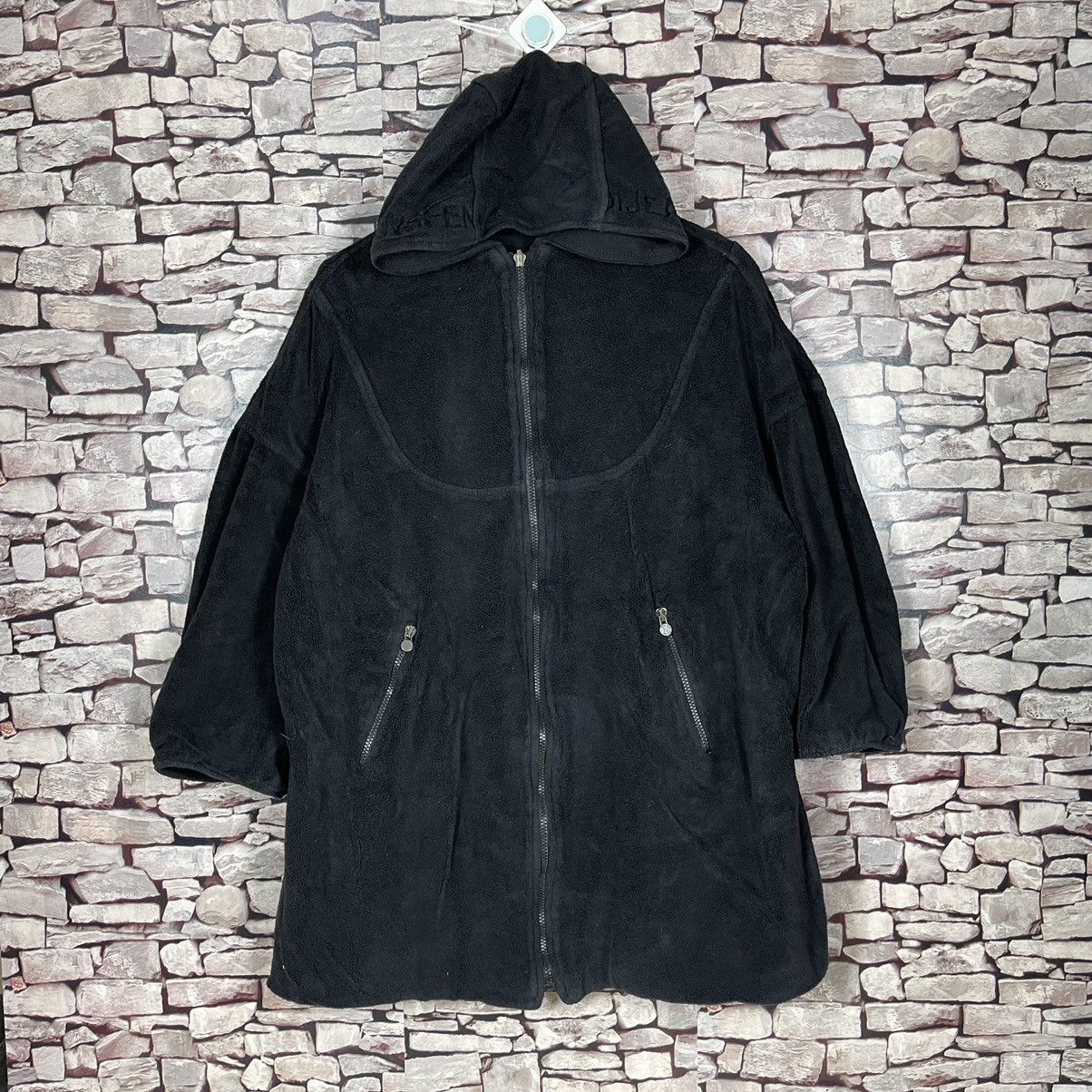 Fendi vintage fendi revesible hoodie jacket fleece Size US XL / EU 56 / 4 - 3 Thumbnail