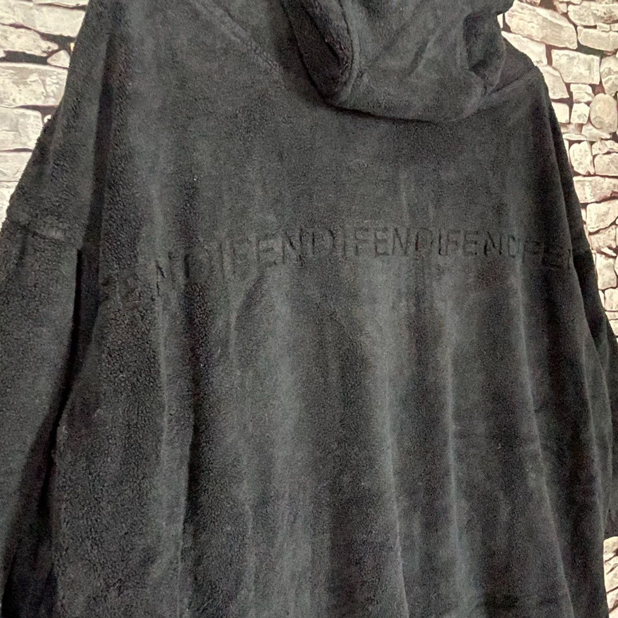 Fendi vintage fendi revesible hoodie jacket fleece Size US XL / EU 56 / 4 - 9 Thumbnail