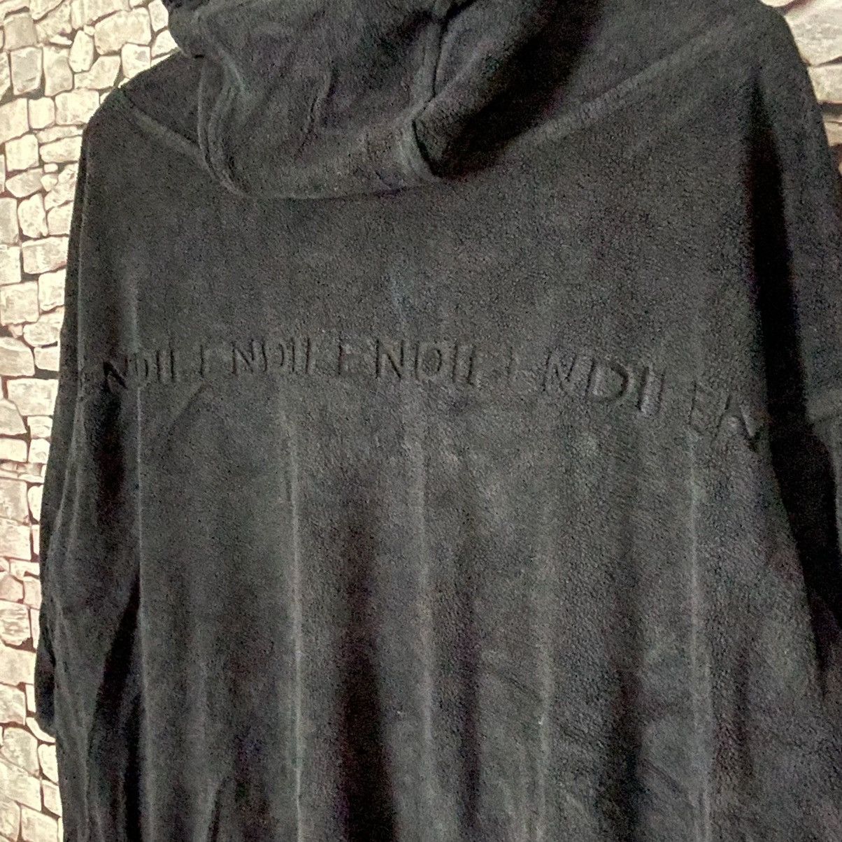 Fendi vintage fendi revesible hoodie jacket fleece Size US XL / EU 56 / 4 - 8 Thumbnail