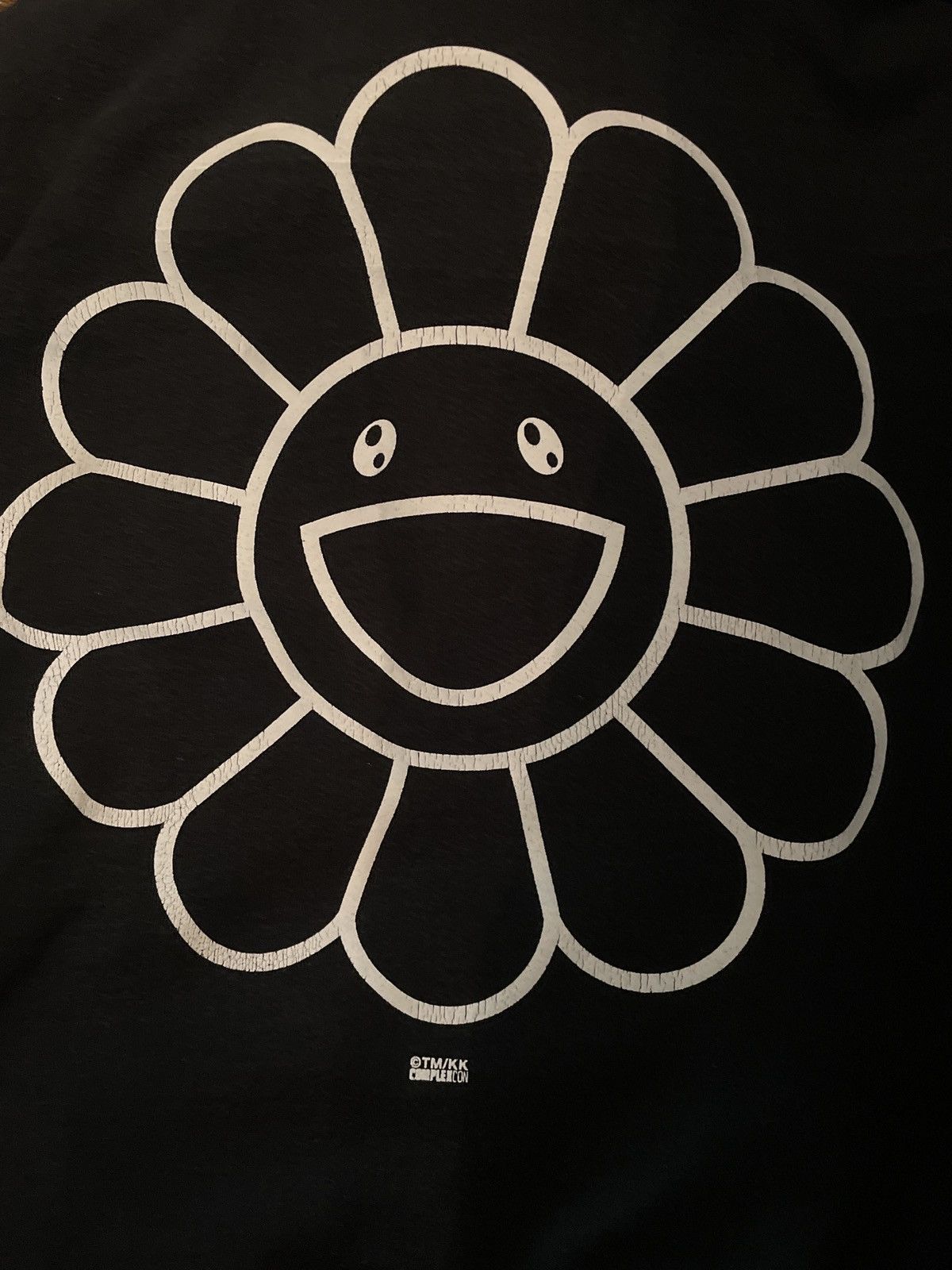 Takashi Murakami 2018 Complexcon Long Beach Black Murakami Flower Hoodie Size US M / EU 48-50 / 2 - 4 Thumbnail