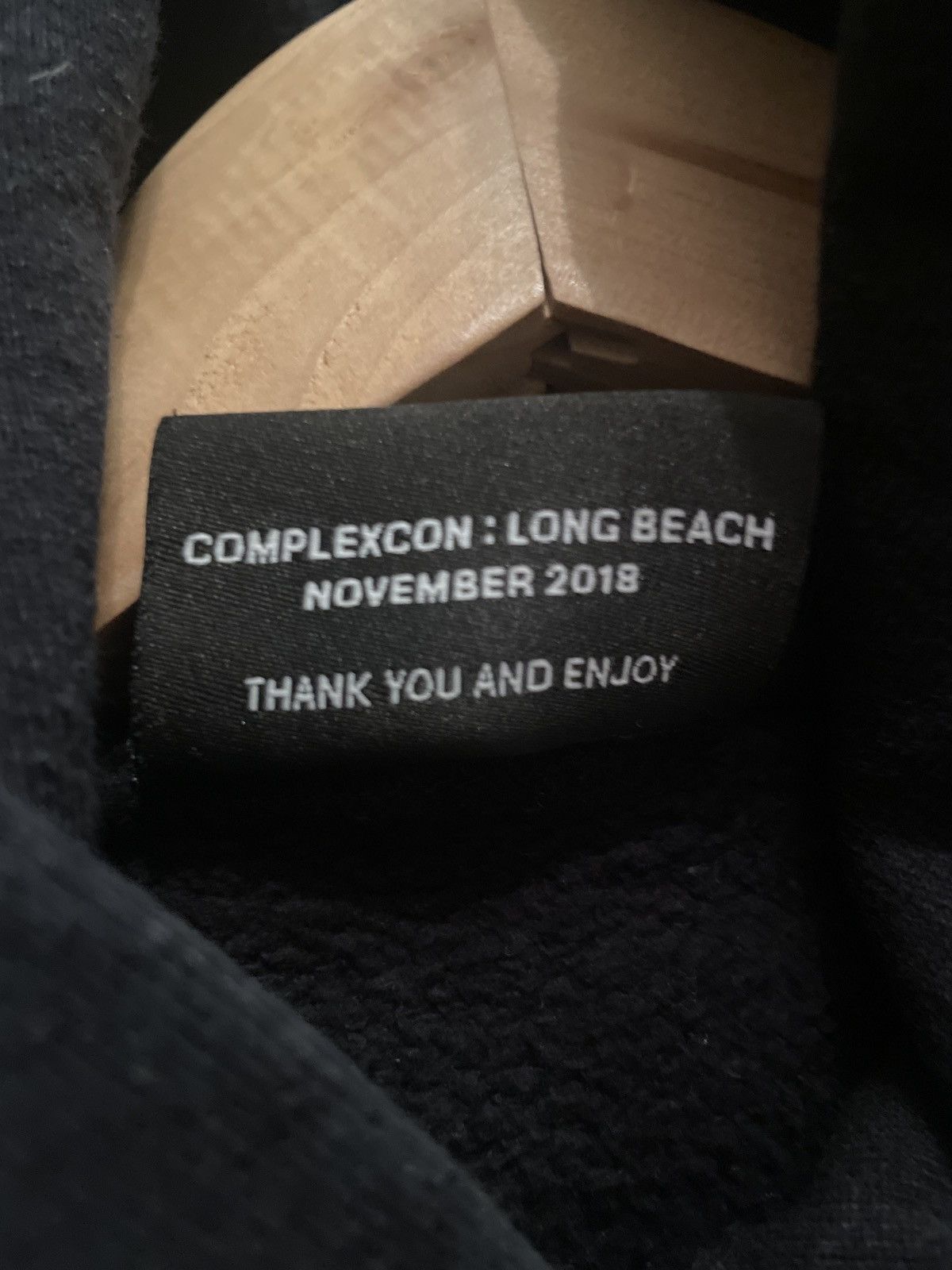 Takashi Murakami 2018 Complexcon Long Beach Black Murakami Flower Hoodie Size US M / EU 48-50 / 2 - 6 Thumbnail