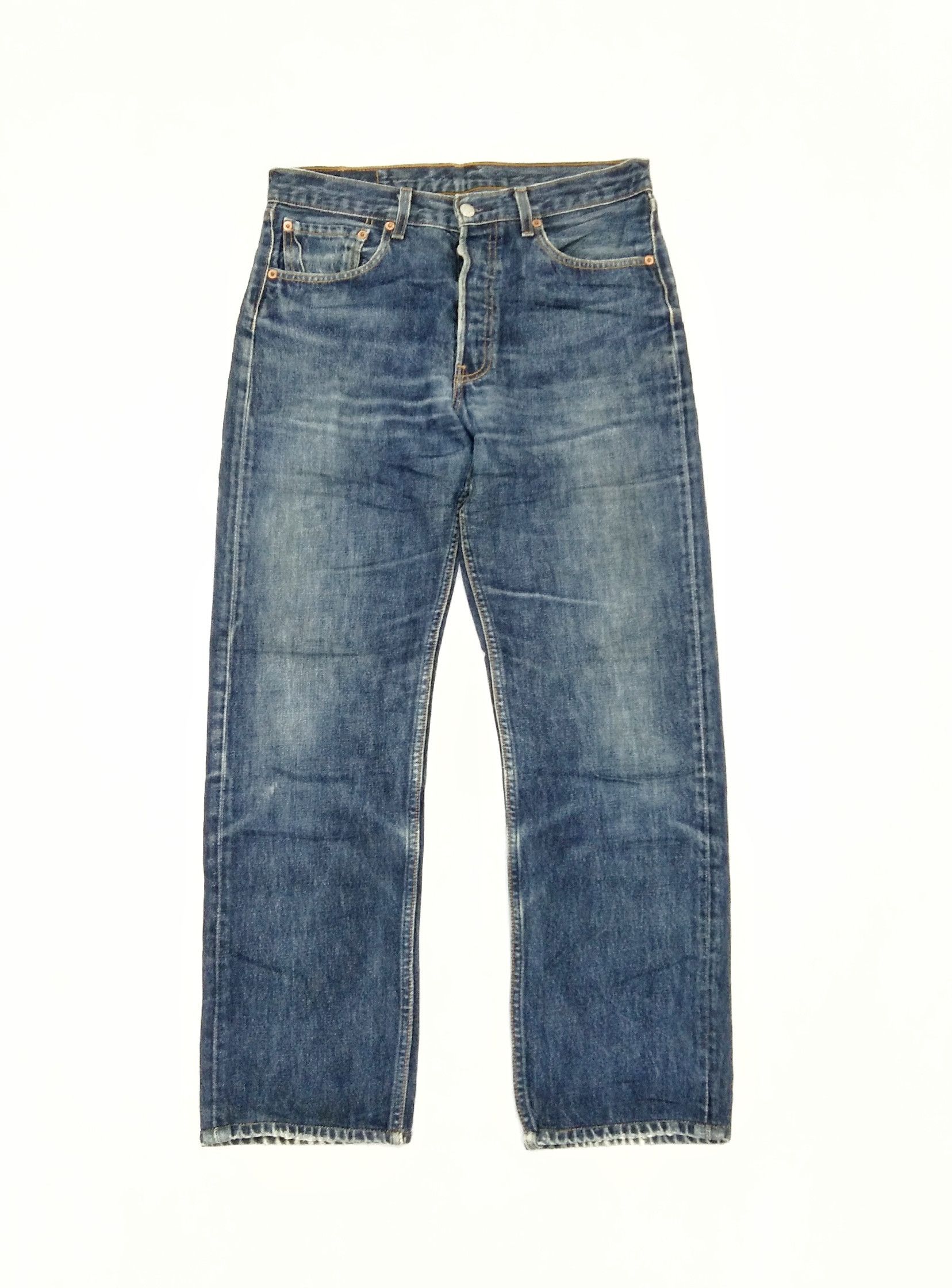 Levi's Vintage Levi's 501 Distressed Jeans 32x30 Size US 32 / EU 48 - 1 Thumbnail