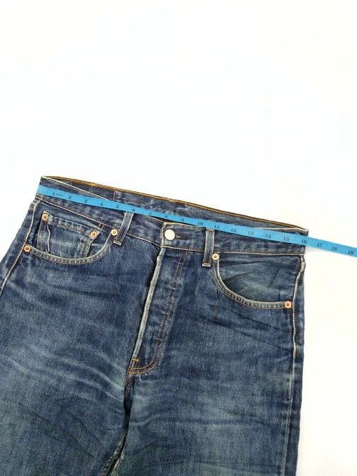 Levi's Vintage Levi's 501 Distressed Jeans 32x30 Size US 32 / EU 48 - 6 Thumbnail