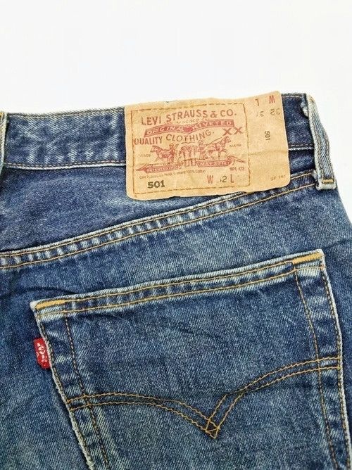 Levi's Vintage Levi's 501 Distressed Jeans 32x30 Size US 32 / EU 48 - 3 Thumbnail