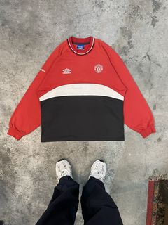 Manchester United Umbro Sweatshirt | Grailed