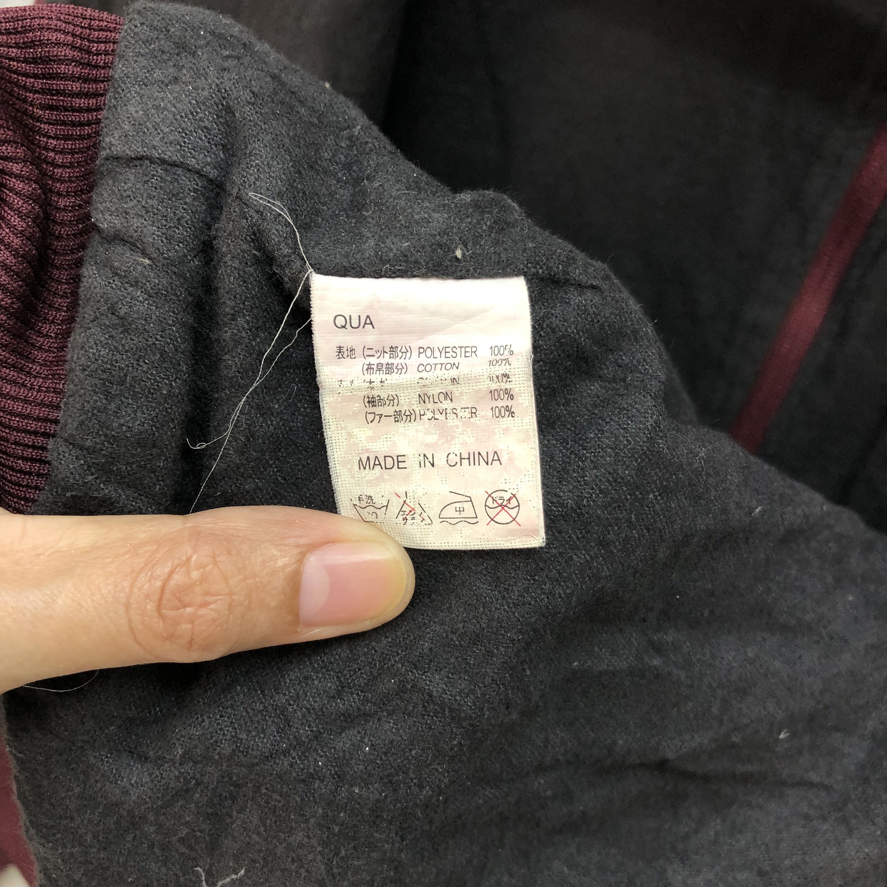 Japanese Brand G.G.D Full Zip Hybrid Hoodies Nice Design #5415-189 Size US L / EU 52-54 / 3 - 8 Thumbnail