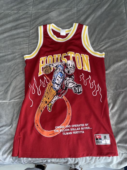 Warren lotas hot sale rockets jersey