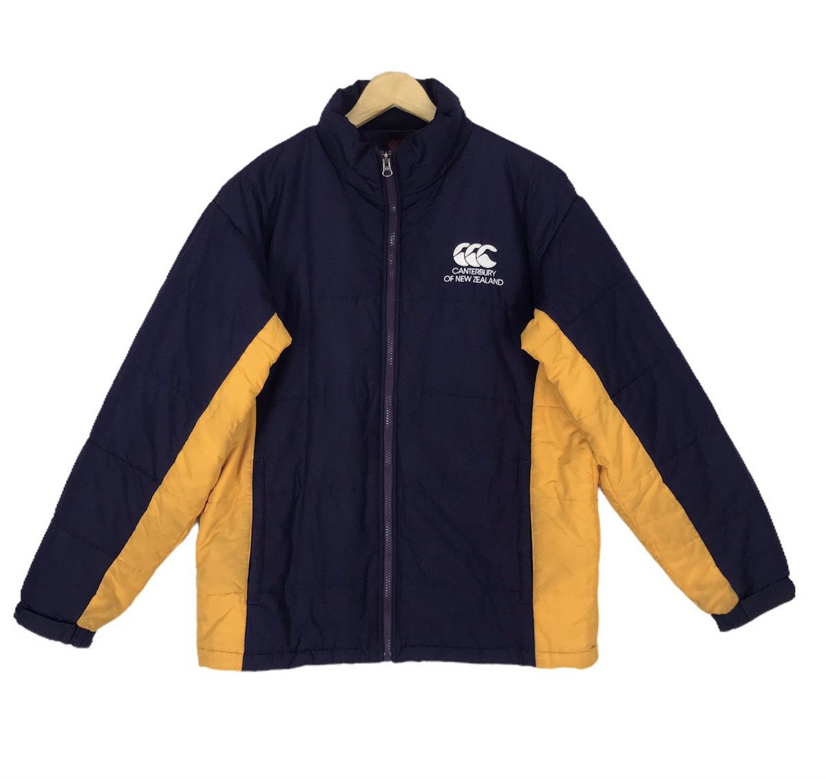 Canterbury of New Zealand Color Block Puffer Jacket