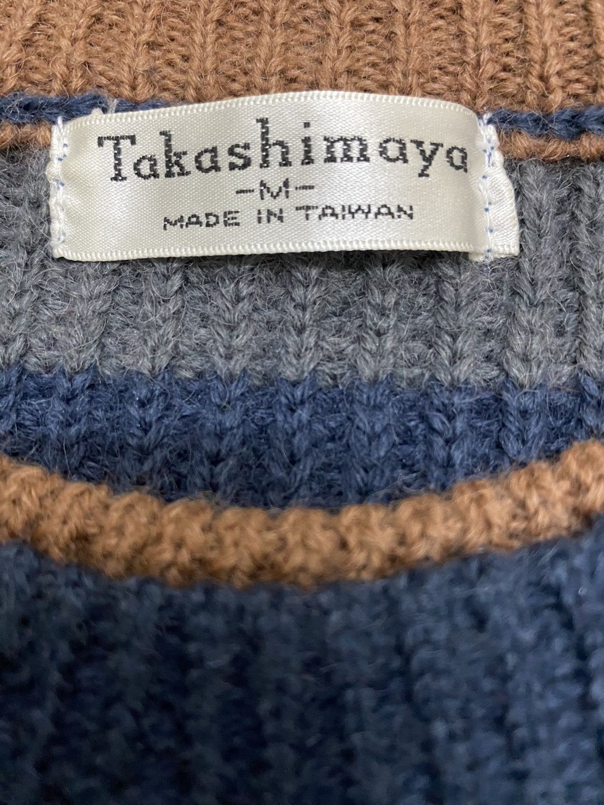 Japanese Brand × Vintage Vintage Japanese Brand Takashimaya Knitwear Sweater Size US M / EU 48-50 / 2 - 7 Thumbnail