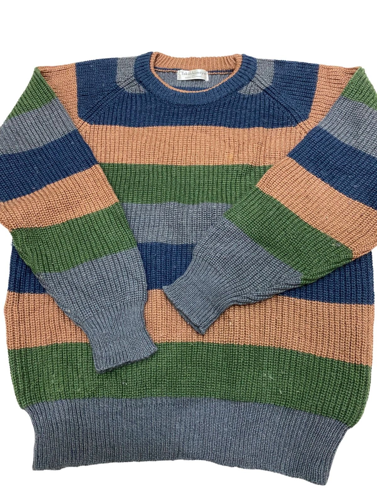Japanese Brand × Vintage Vintage Japanese Brand Takashimaya Knitwear Sweater Size US M / EU 48-50 / 2 - 4 Thumbnail