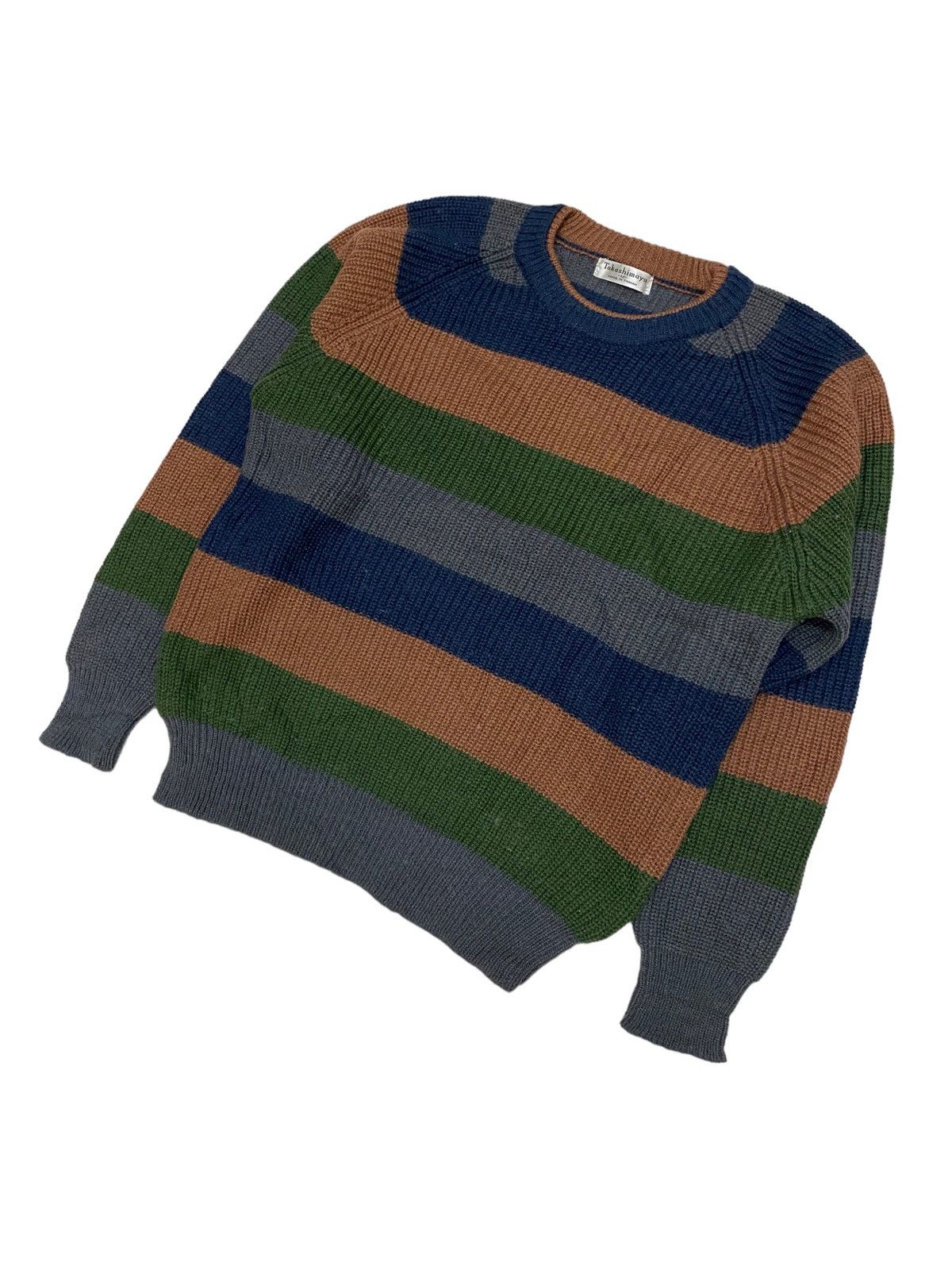 Japanese Brand × Vintage Vintage Japanese Brand Takashimaya Knitwear Sweater Size US M / EU 48-50 / 2 - 2 Thumbnail