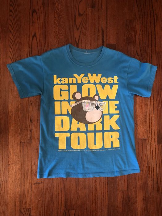 特別特価 Kanye West glow in the dark tour Tシャツ - トップス