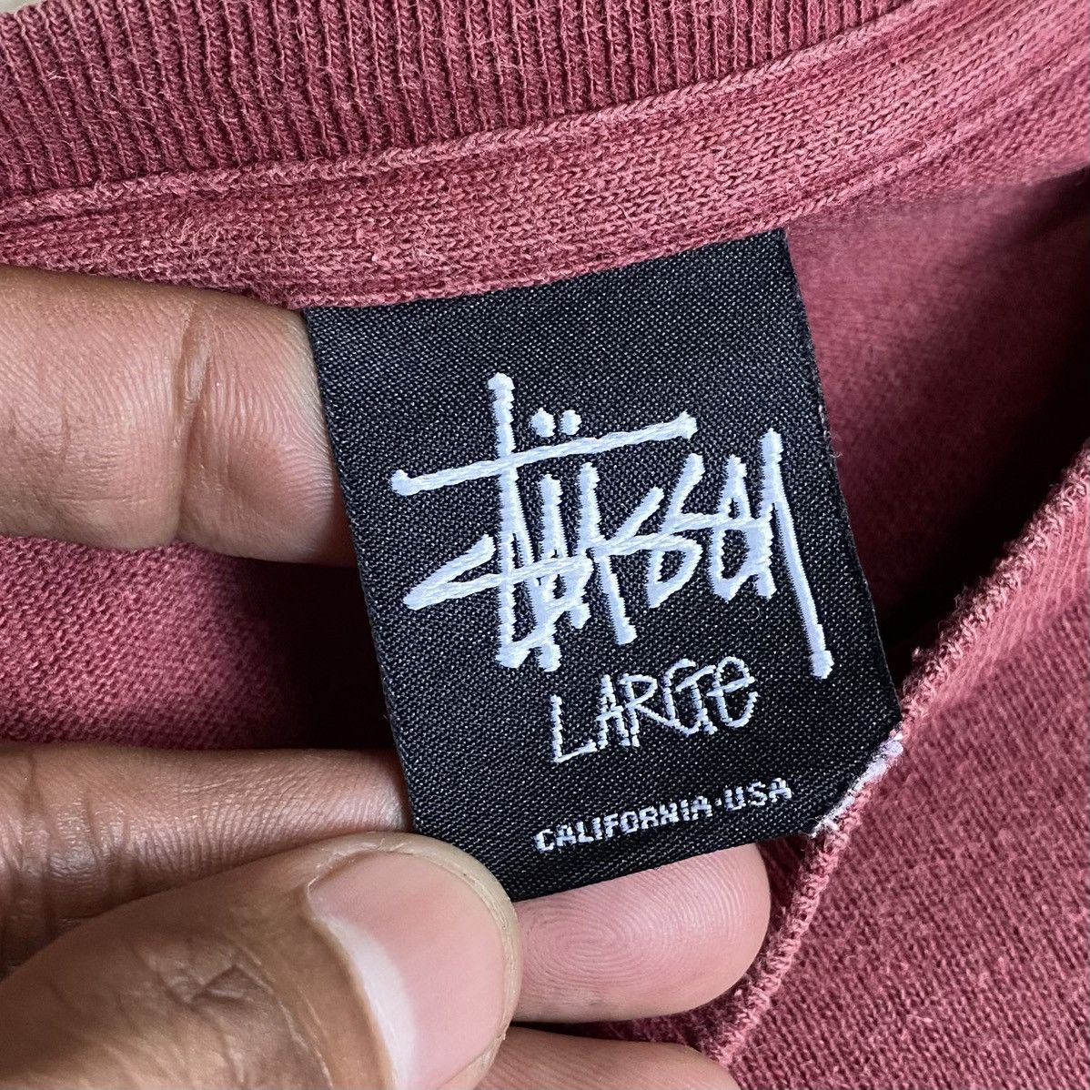 Stussy × Vintage Vintage Stussy Increase The Peace Tee Stussy Sun Faded Size US M / EU 48-50 / 2 - 8 Thumbnail