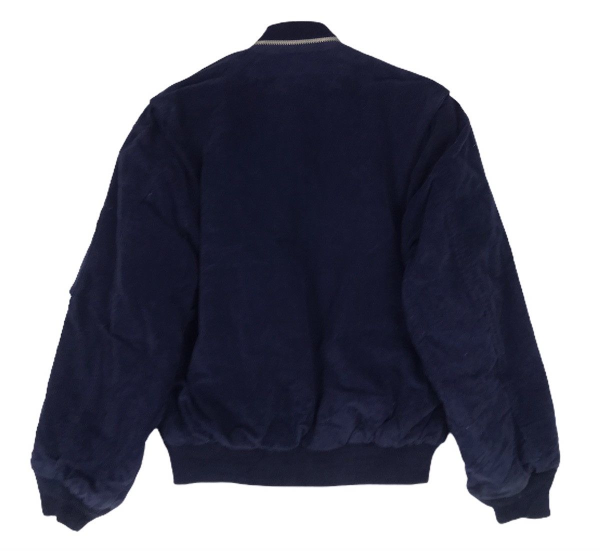Chaps Ralph Lauren × Ralph Lauren 🔥Vtg Chaps Ralph Lauren Velvet Multi Zipper Bomber Style Size US S / EU 44-46 / 1 - 3 Thumbnail