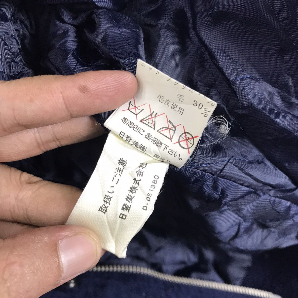 Chaps Ralph Lauren × Ralph Lauren 🔥Vtg Chaps Ralph Lauren Velvet Multi Zipper Bomber Style Size US S / EU 44-46 / 1 - 15 Thumbnail