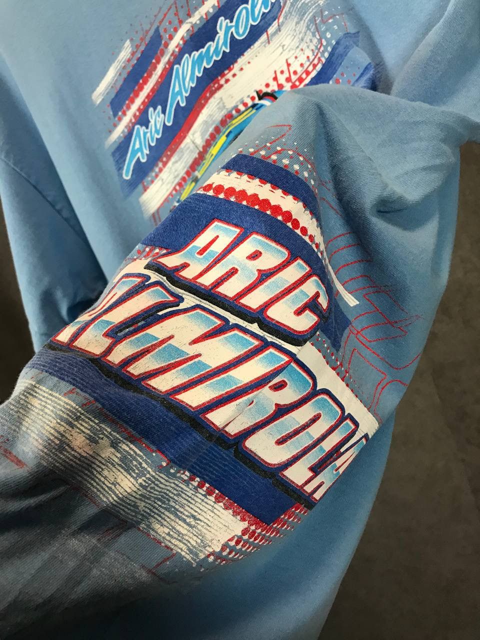 Ford × NASCAR NASCAR Aric Almirola Ford racing vintage overprinted tee Size US XL / EU 56 / 4 - 5 Thumbnail