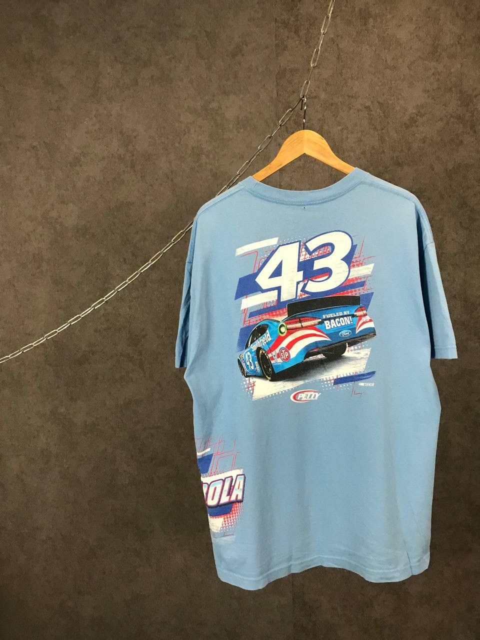 Ford × NASCAR NASCAR Aric Almirola Ford racing vintage overprinted tee Size US XL / EU 56 / 4 - 6 Thumbnail